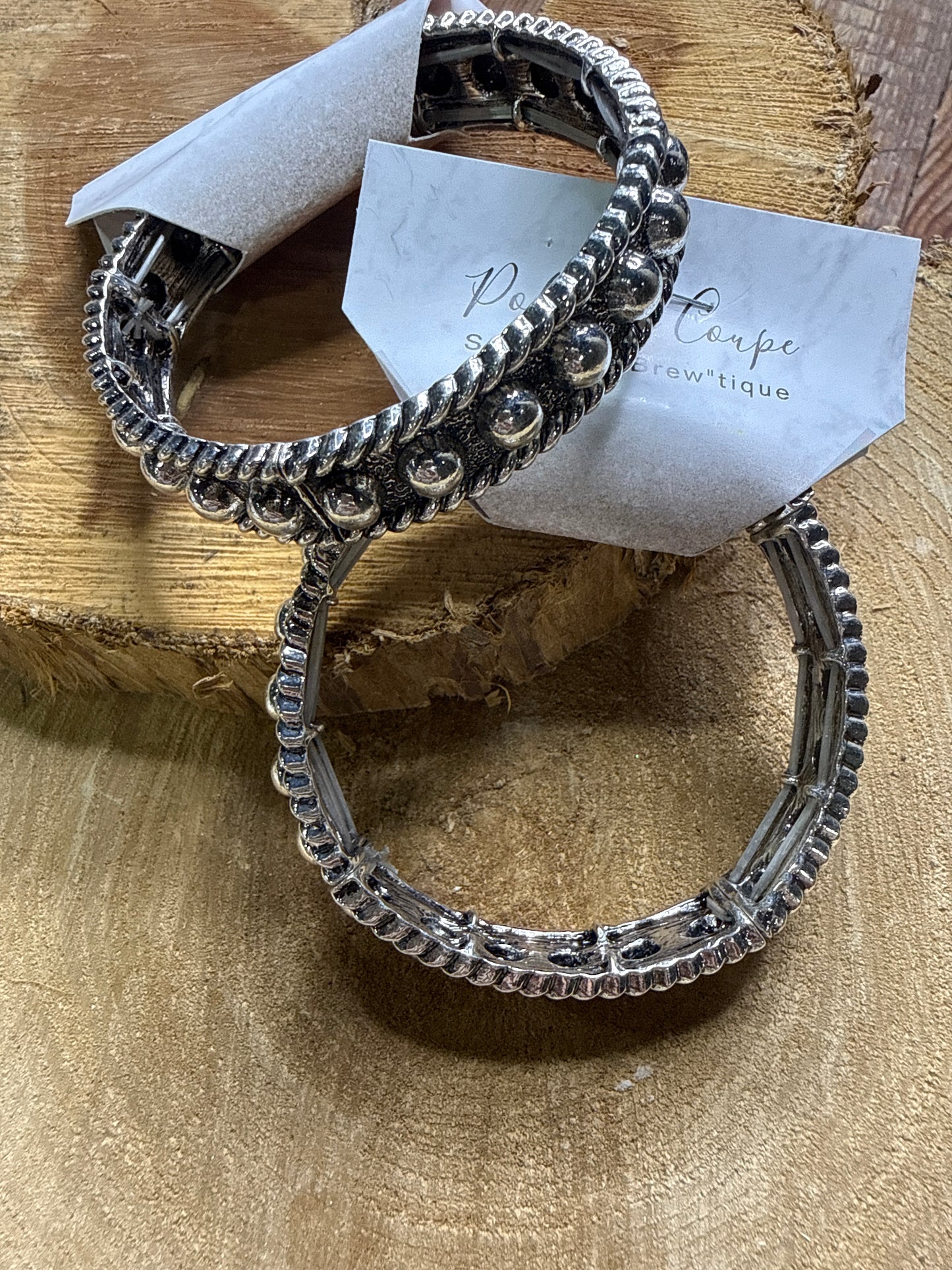 Stone & silver