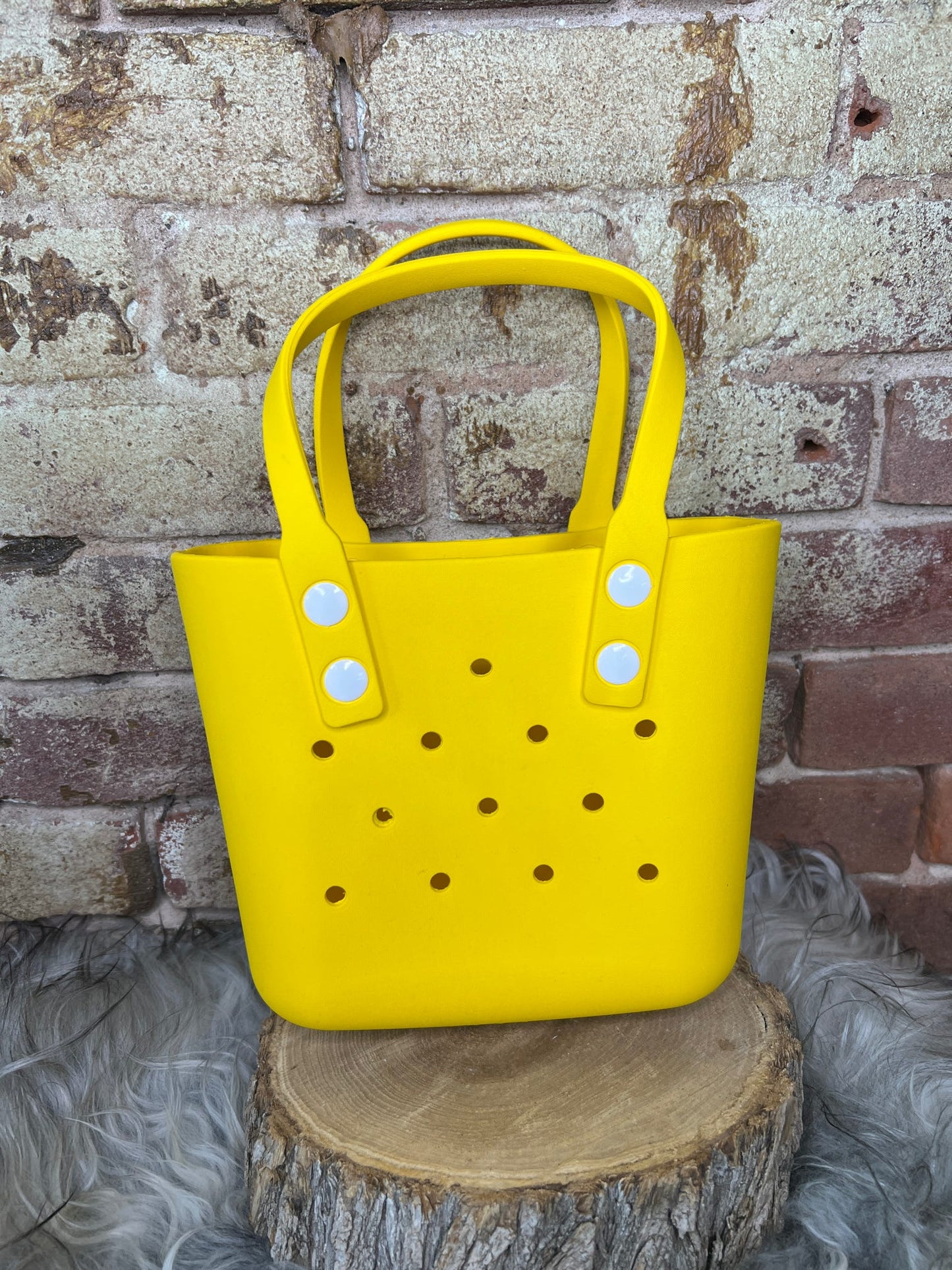 Rubber Tote/Beach Bag