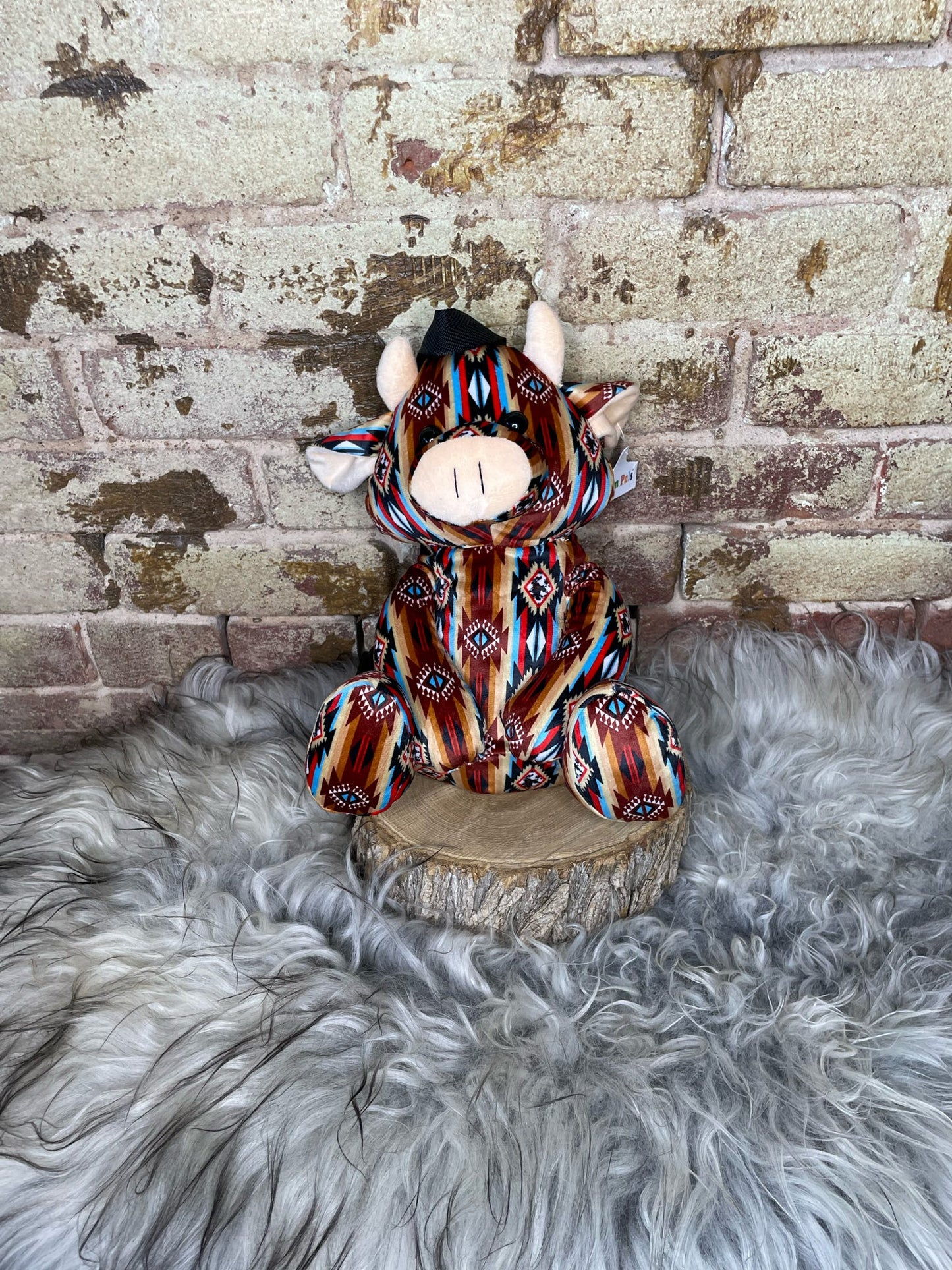 Stuffed Backpack Cows