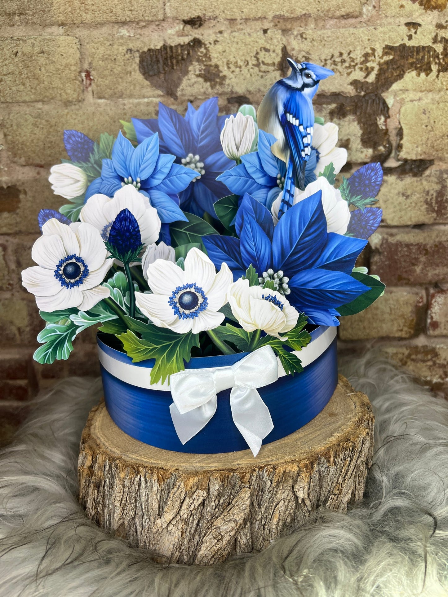 3D Paper Flower Cards Large