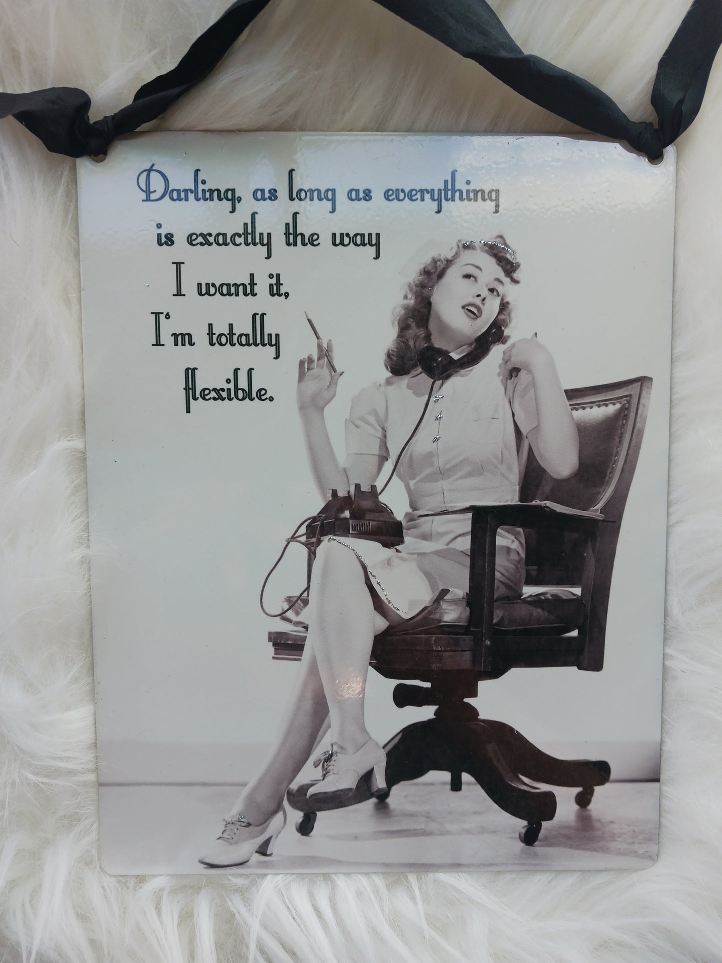 Girlfriend Gift Metal Sign