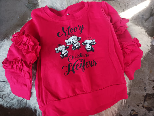 Moo'y Christmas Heifers
