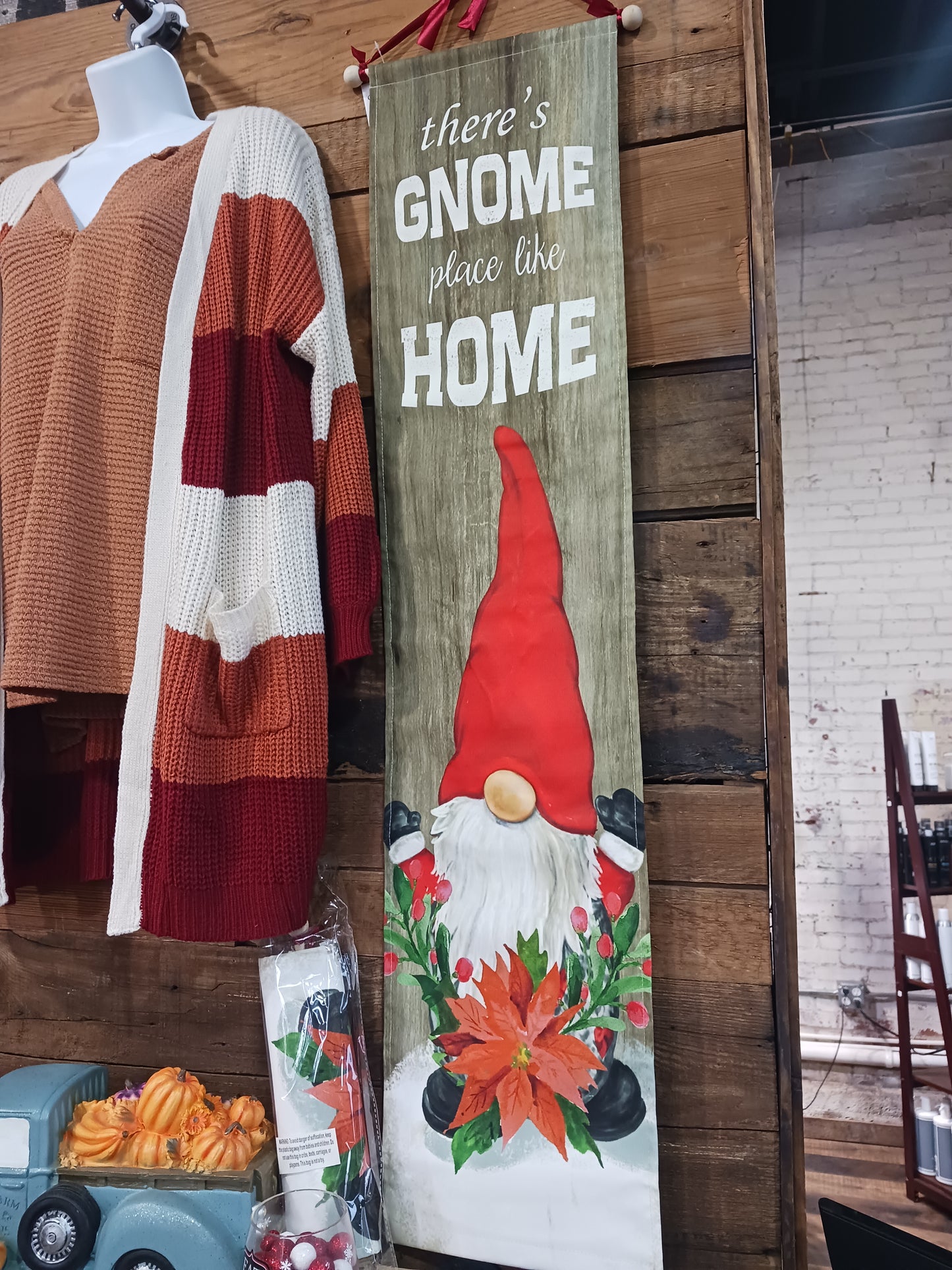 Gnome Place Like Home Banner