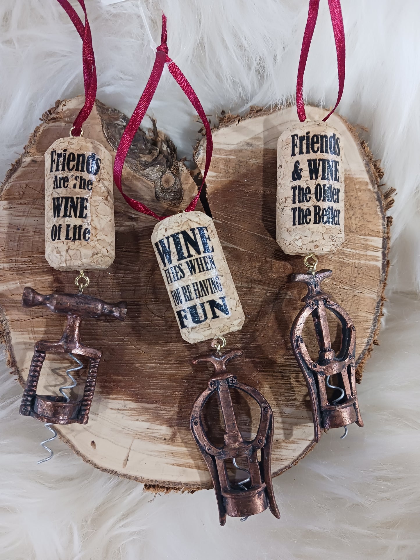 Wine Cork Ornament
