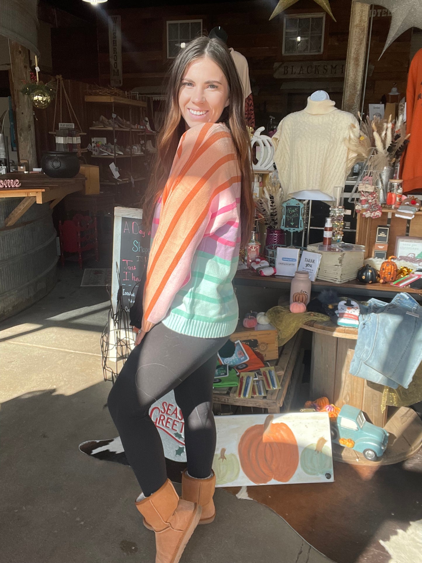 Over the rainbow sweater