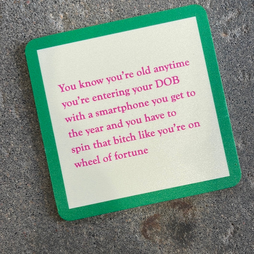 Sarcastic Coasters