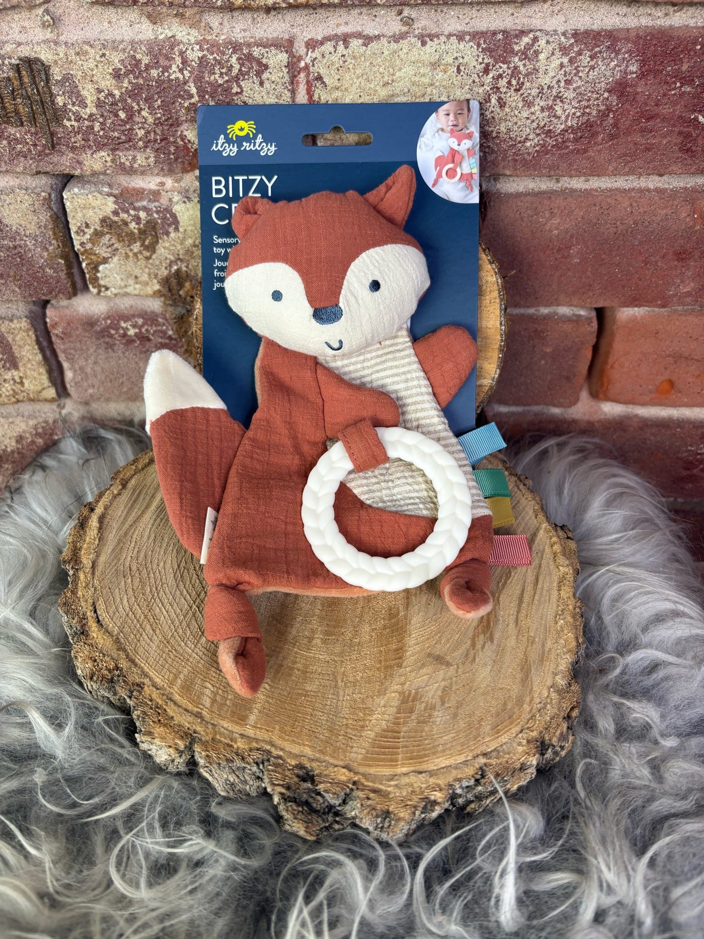 Fox Crinkle Teether