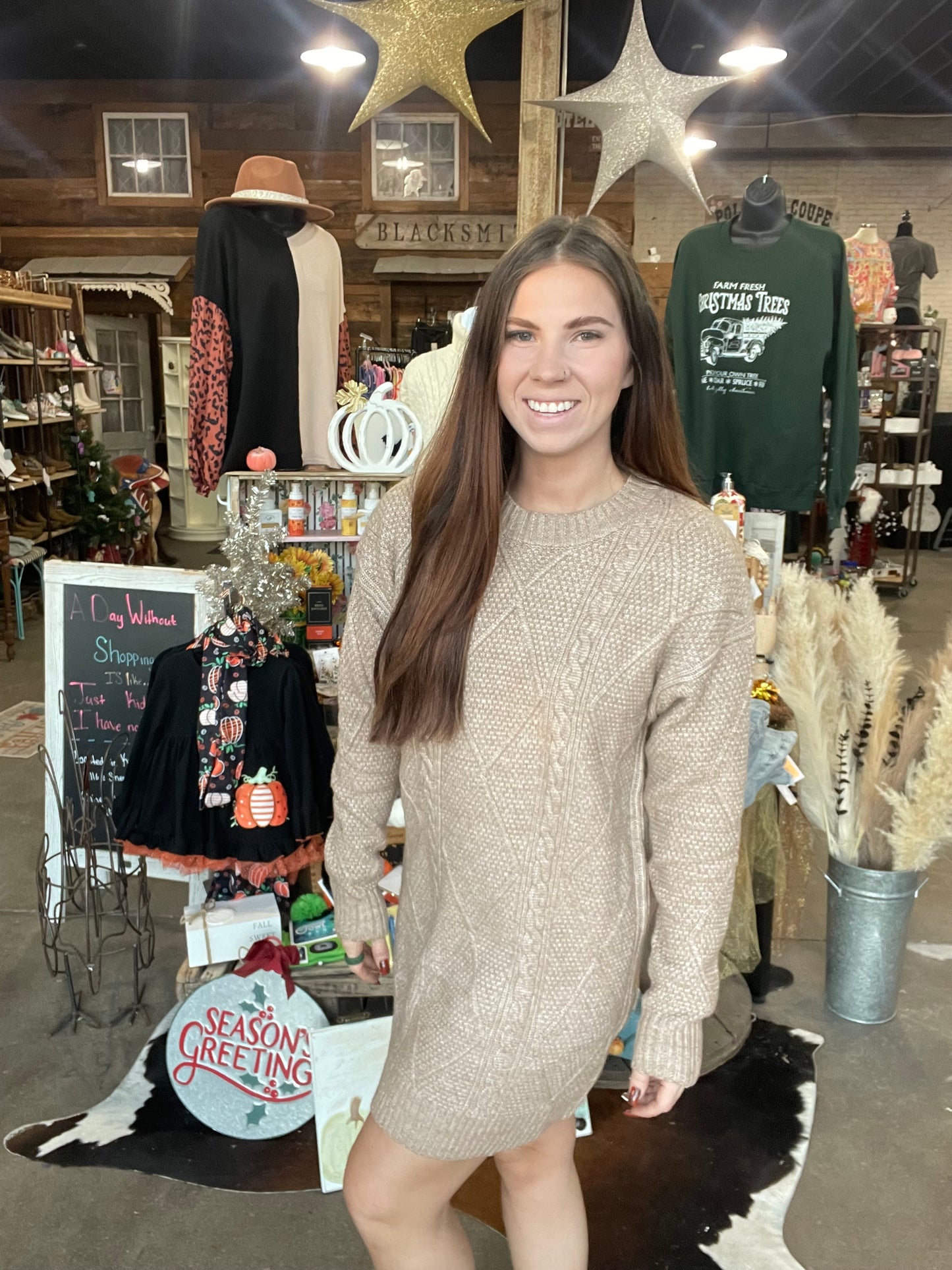 Jess sweater dress