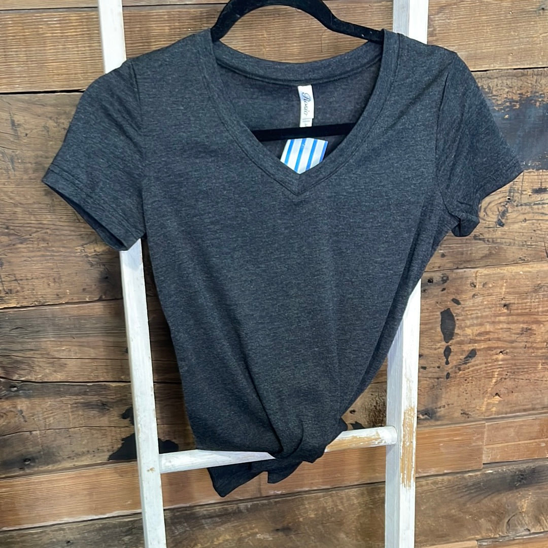 Basic Short Sleeve v-Neck