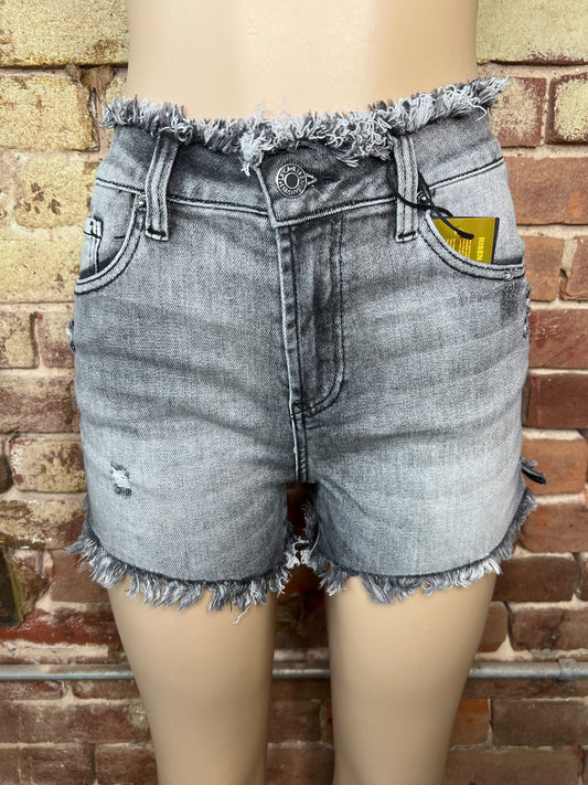 Grey Jean Short