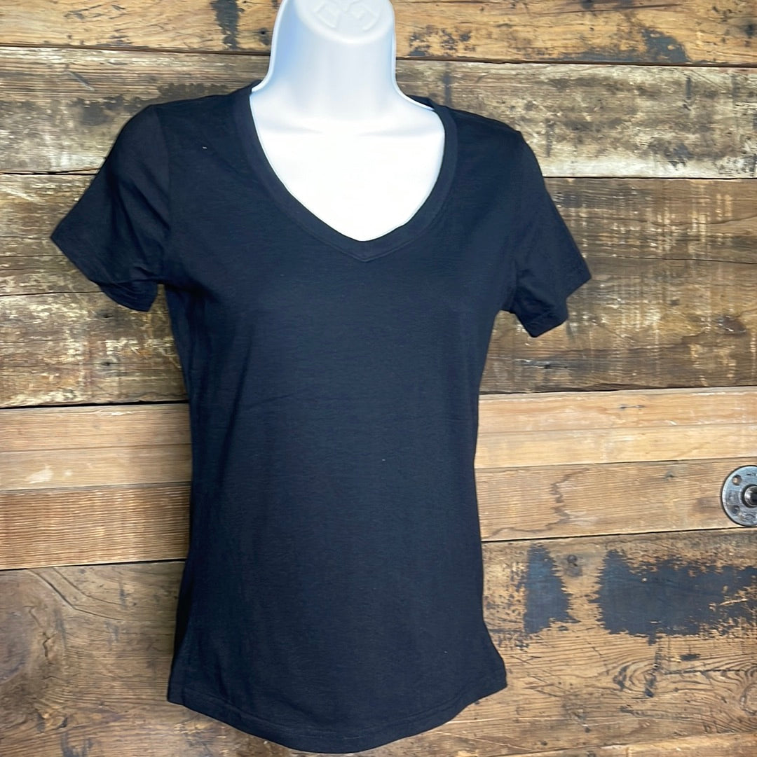 Basic Short Sleeve v-Neck