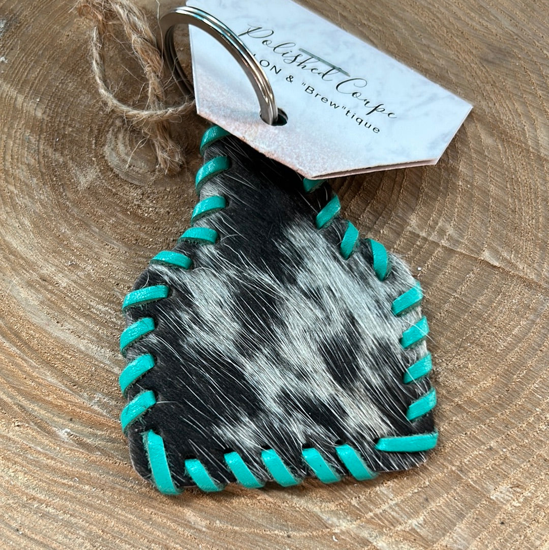 Ear Tag Key Chain