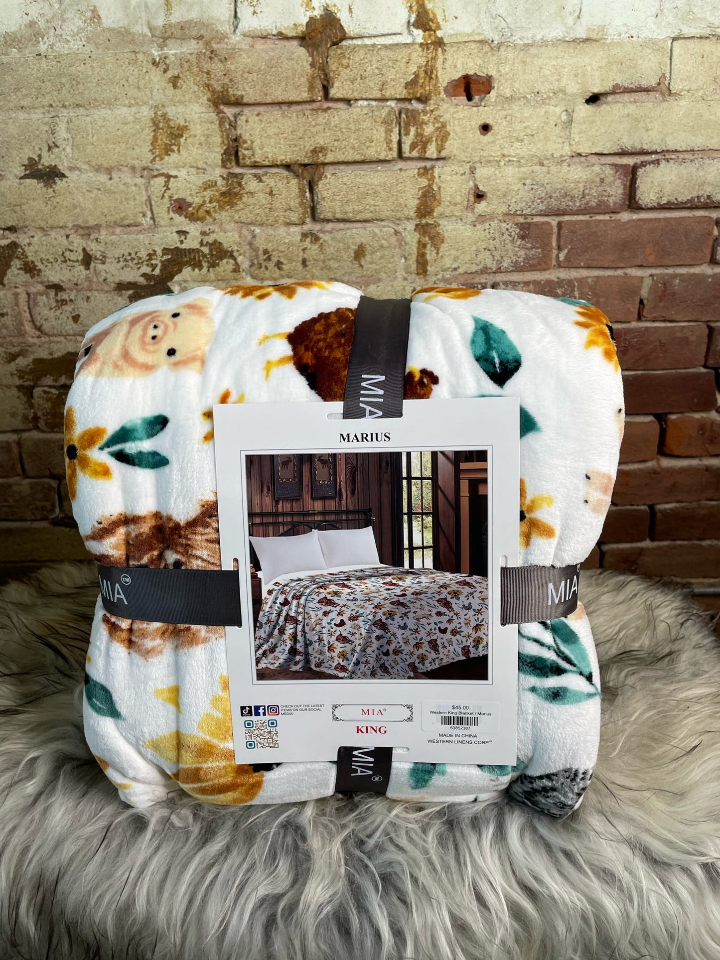 Western King Blanket