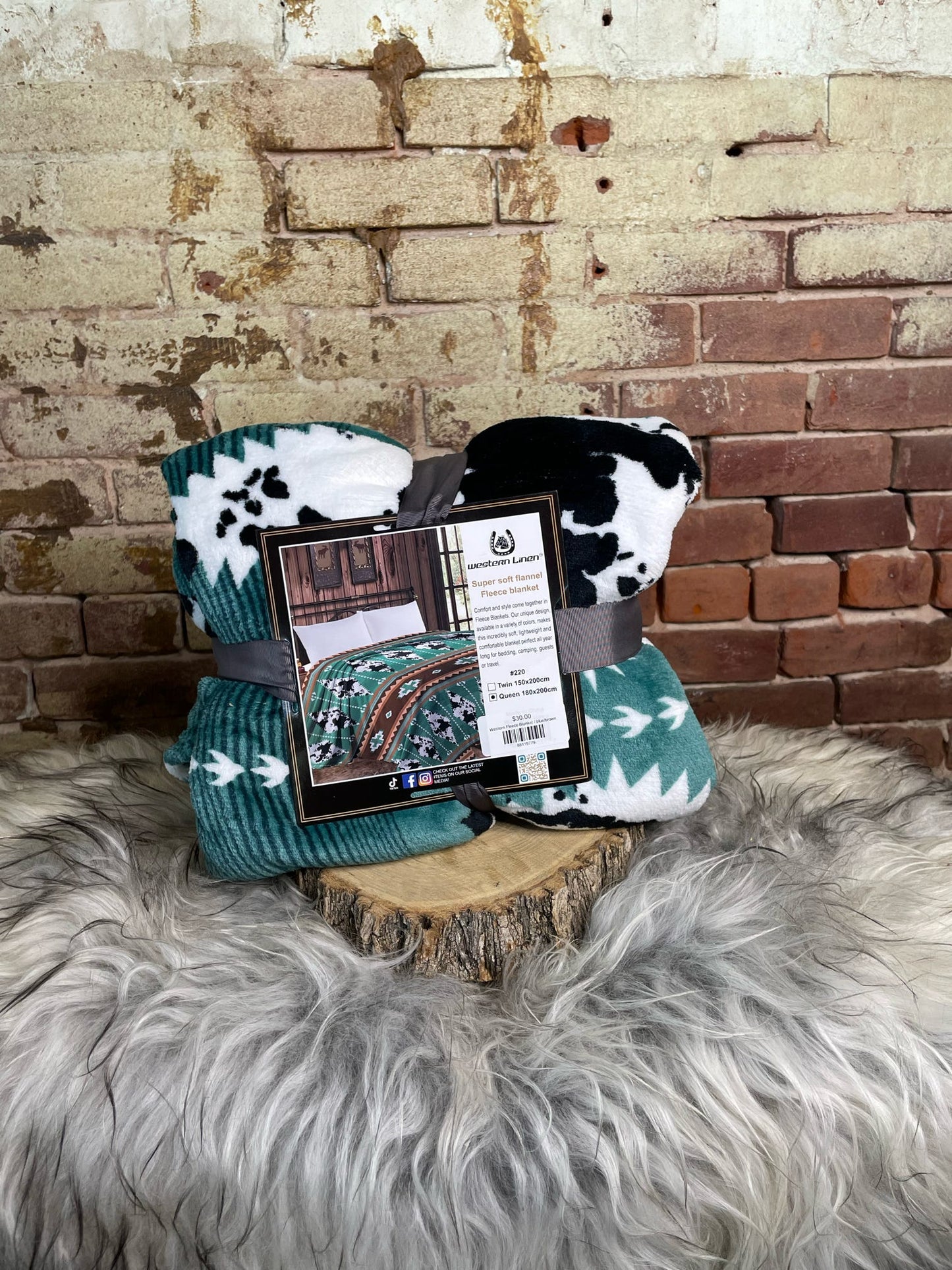 Western Fleece Blanket