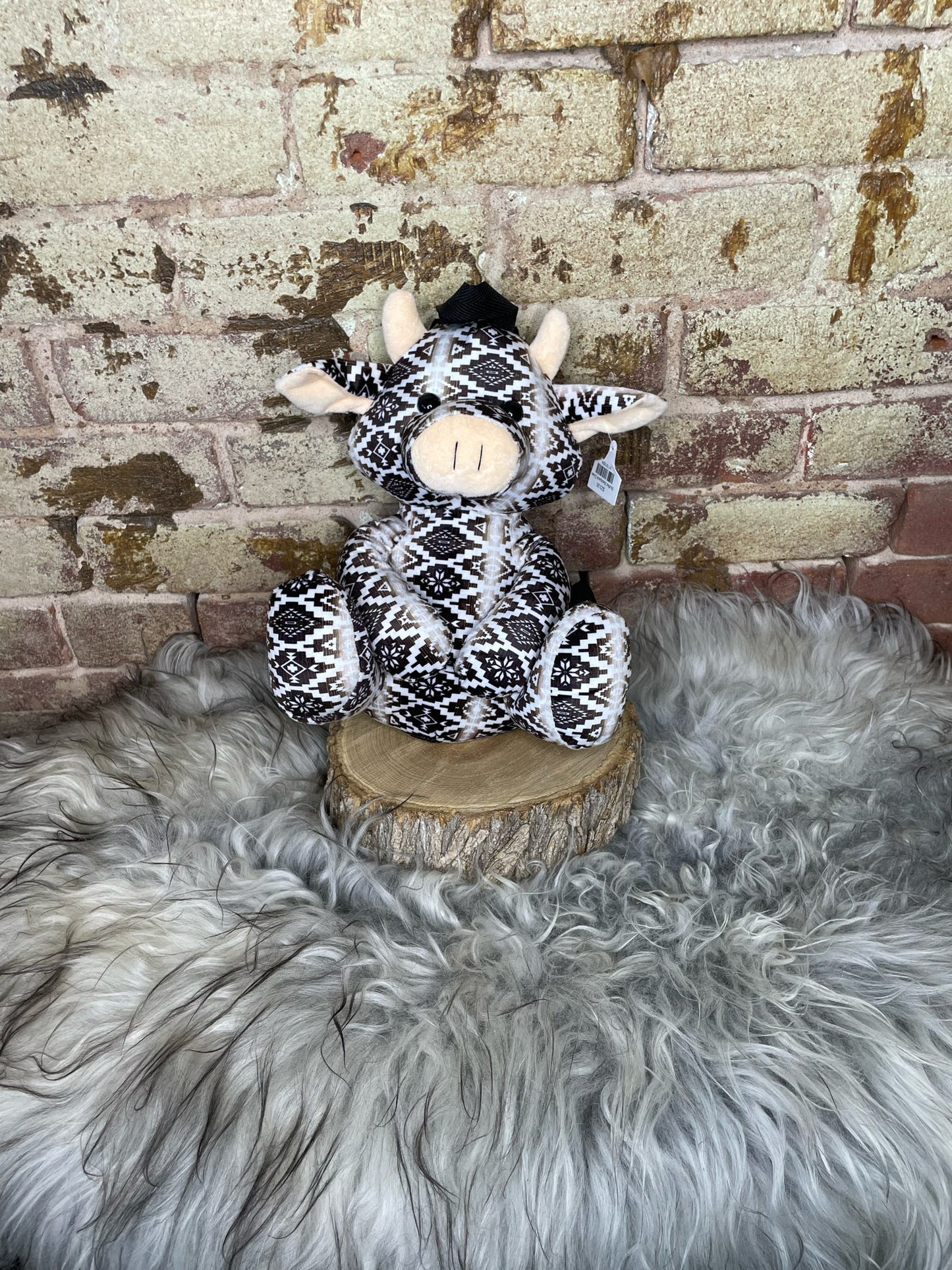 Stuffed Backpack Cows