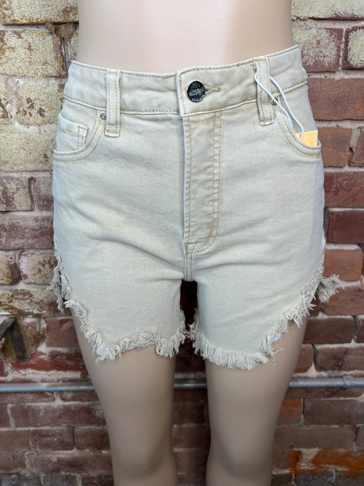Sand Denim Short