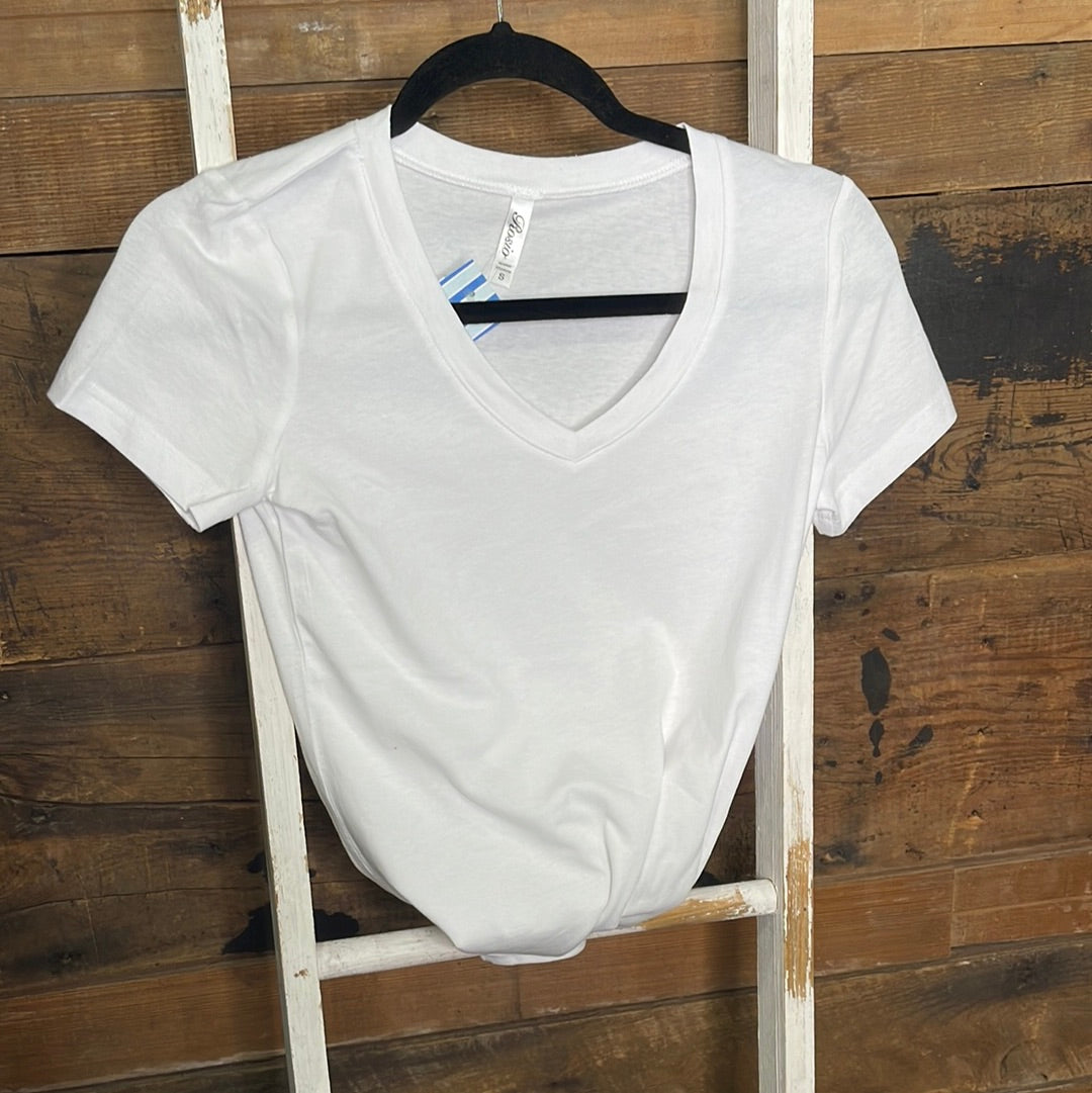 Basic Short Sleeve v-Neck