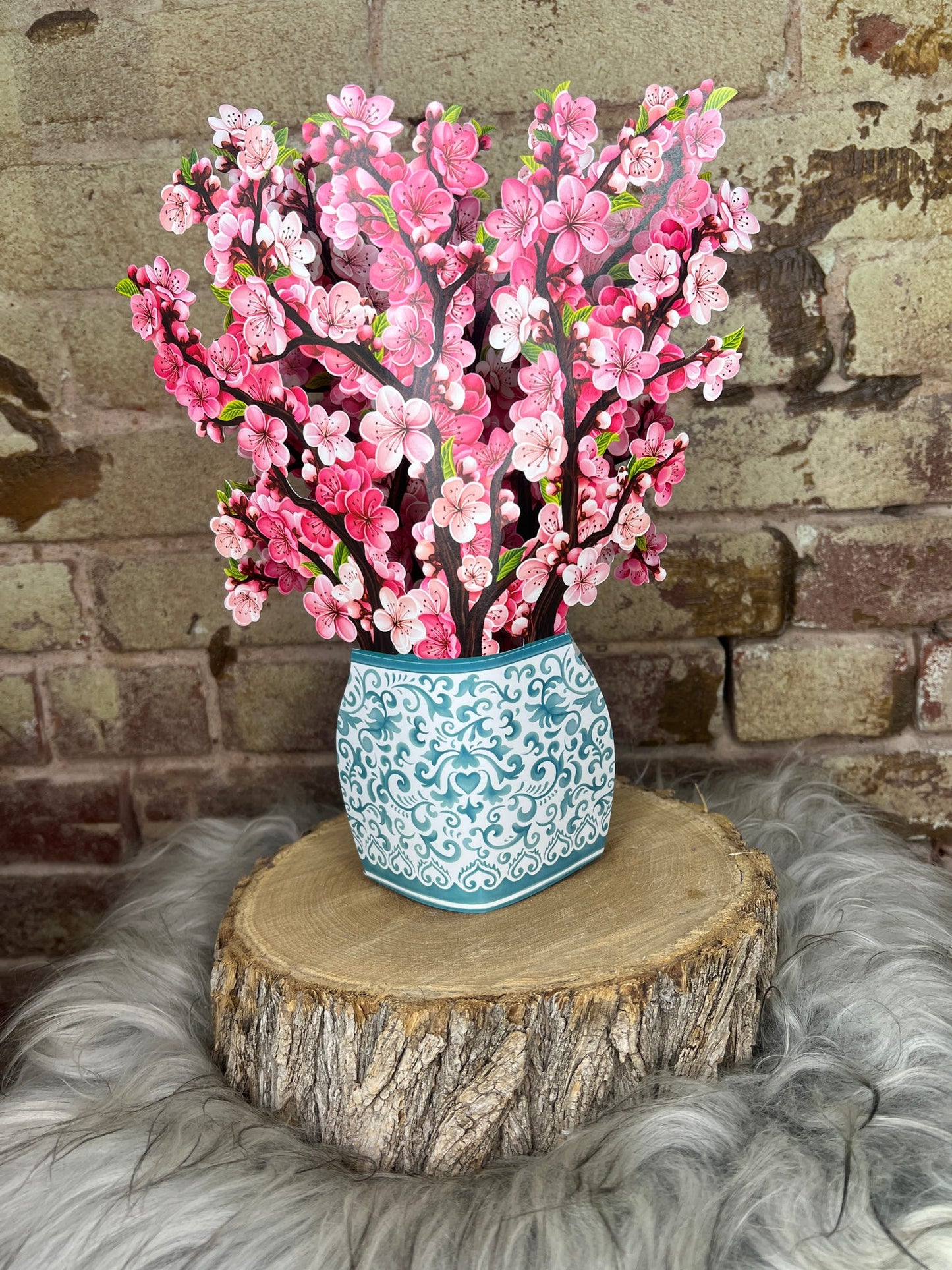 3D Paper Flower Cards Large