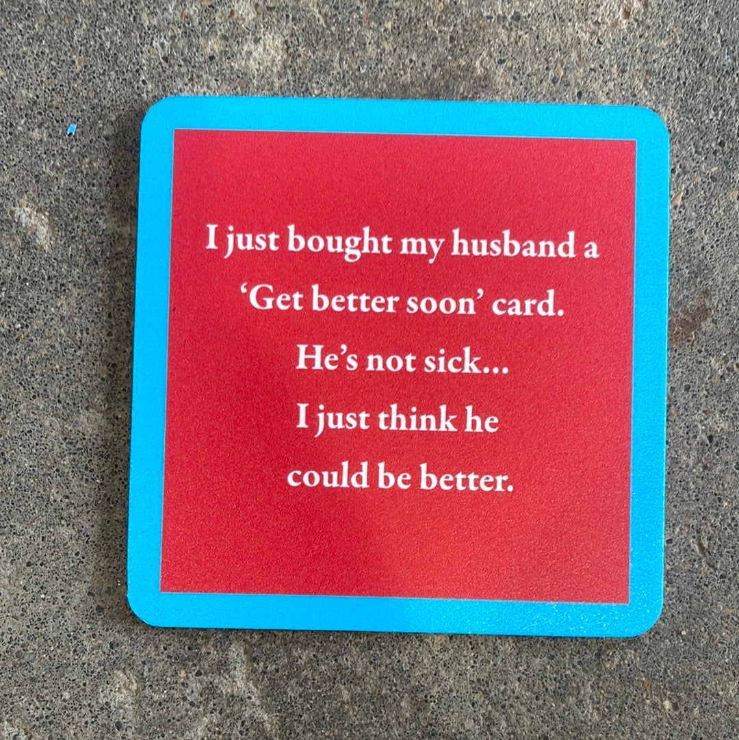 Sarcastic Coasters