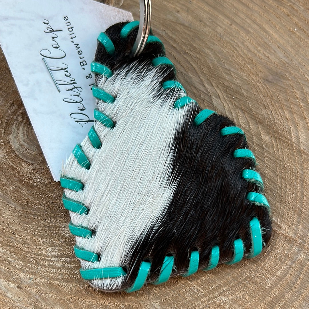 Ear Tag Key Chain