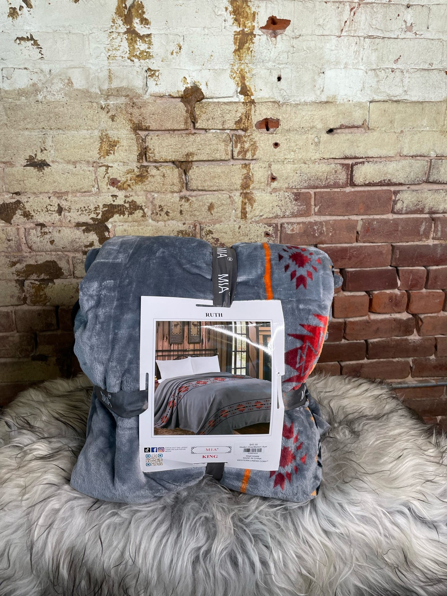 Western King Blanket
