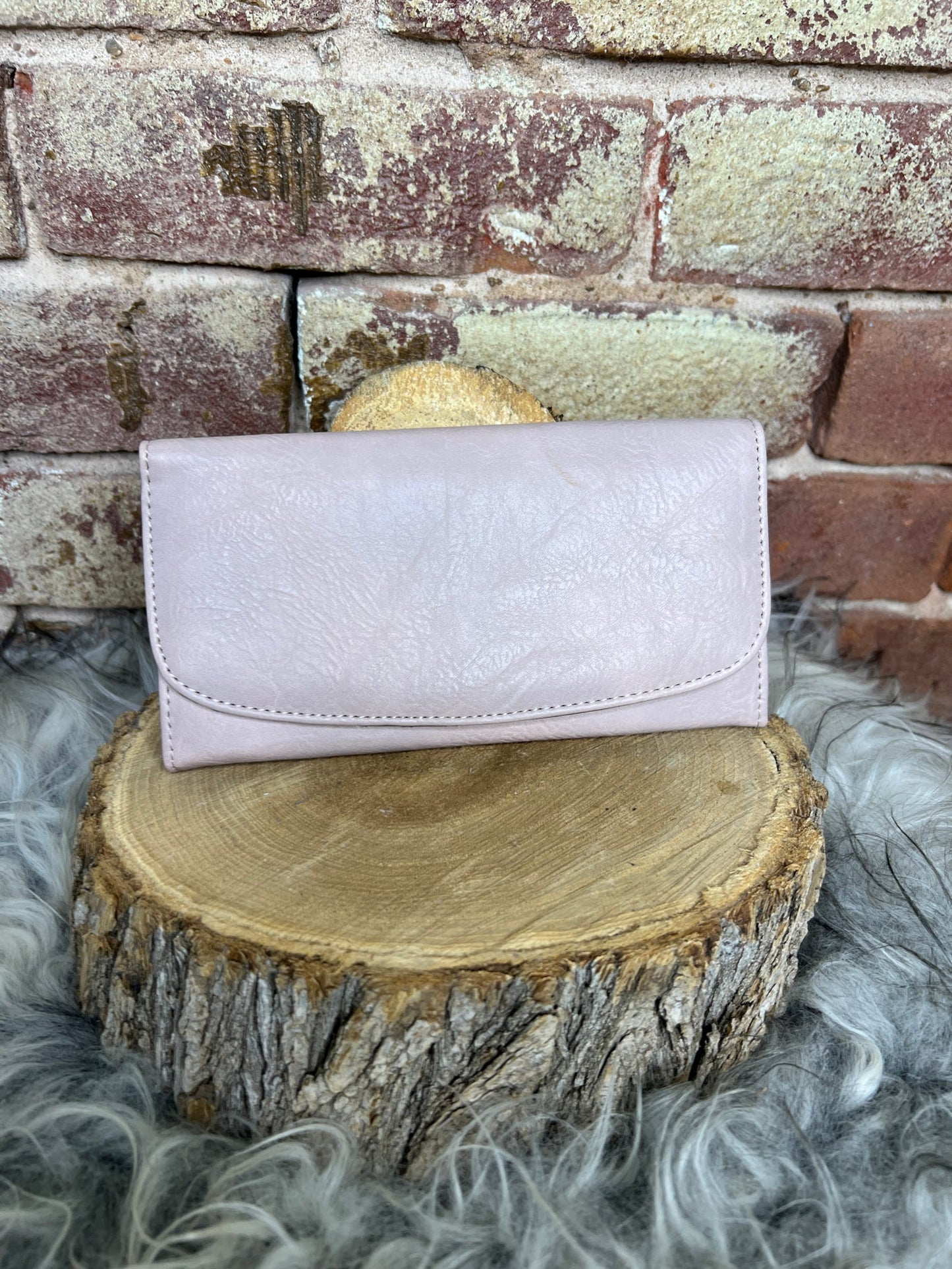 Womens Wallet w/ Button