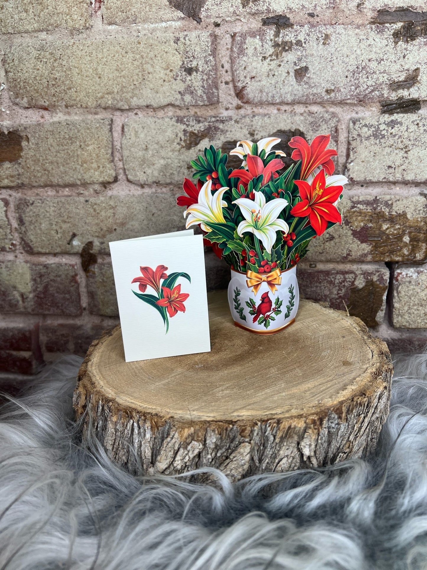 3D Paper Flower Cards Large