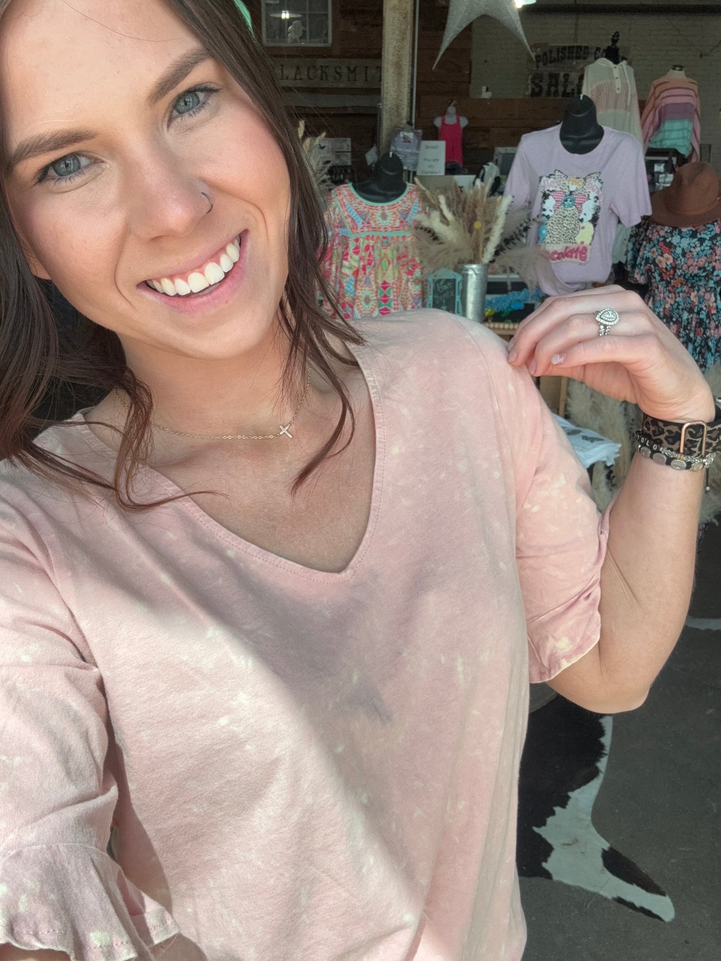 Dusty Pink Top