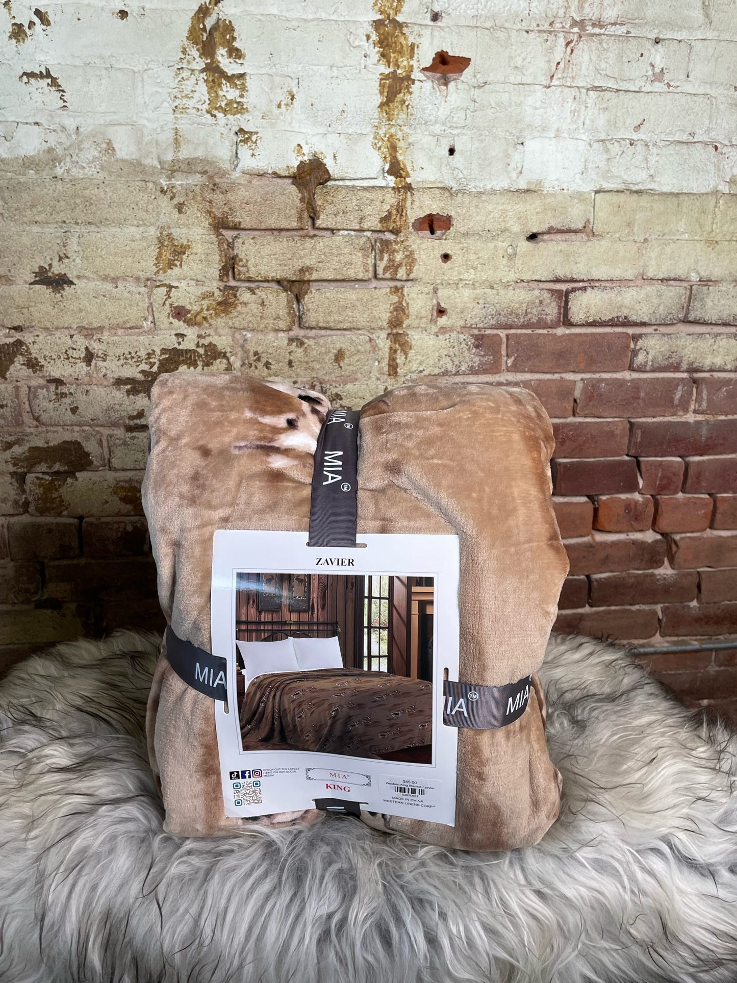 Western King Blanket
