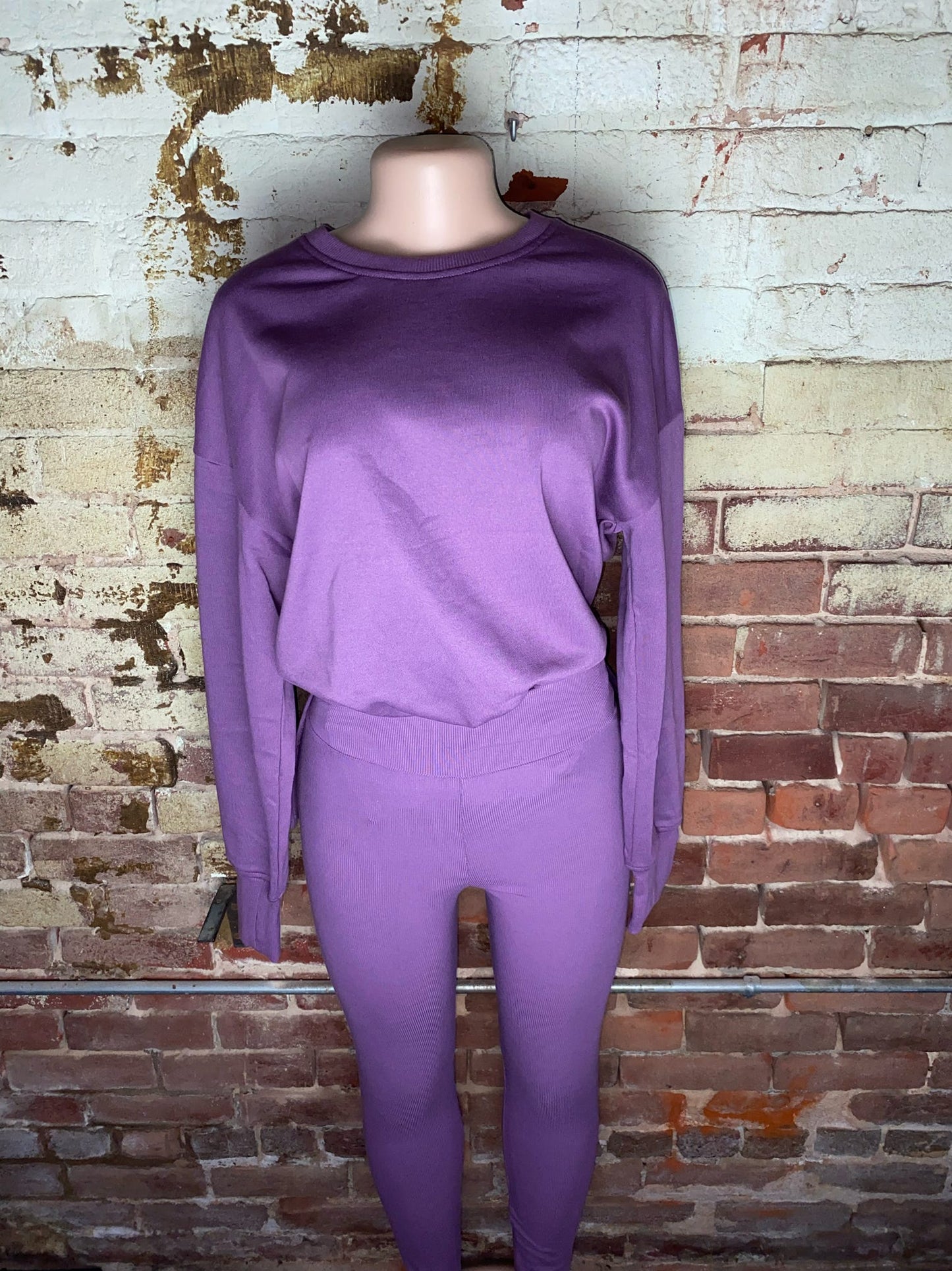 Ribbed Oversized Set
