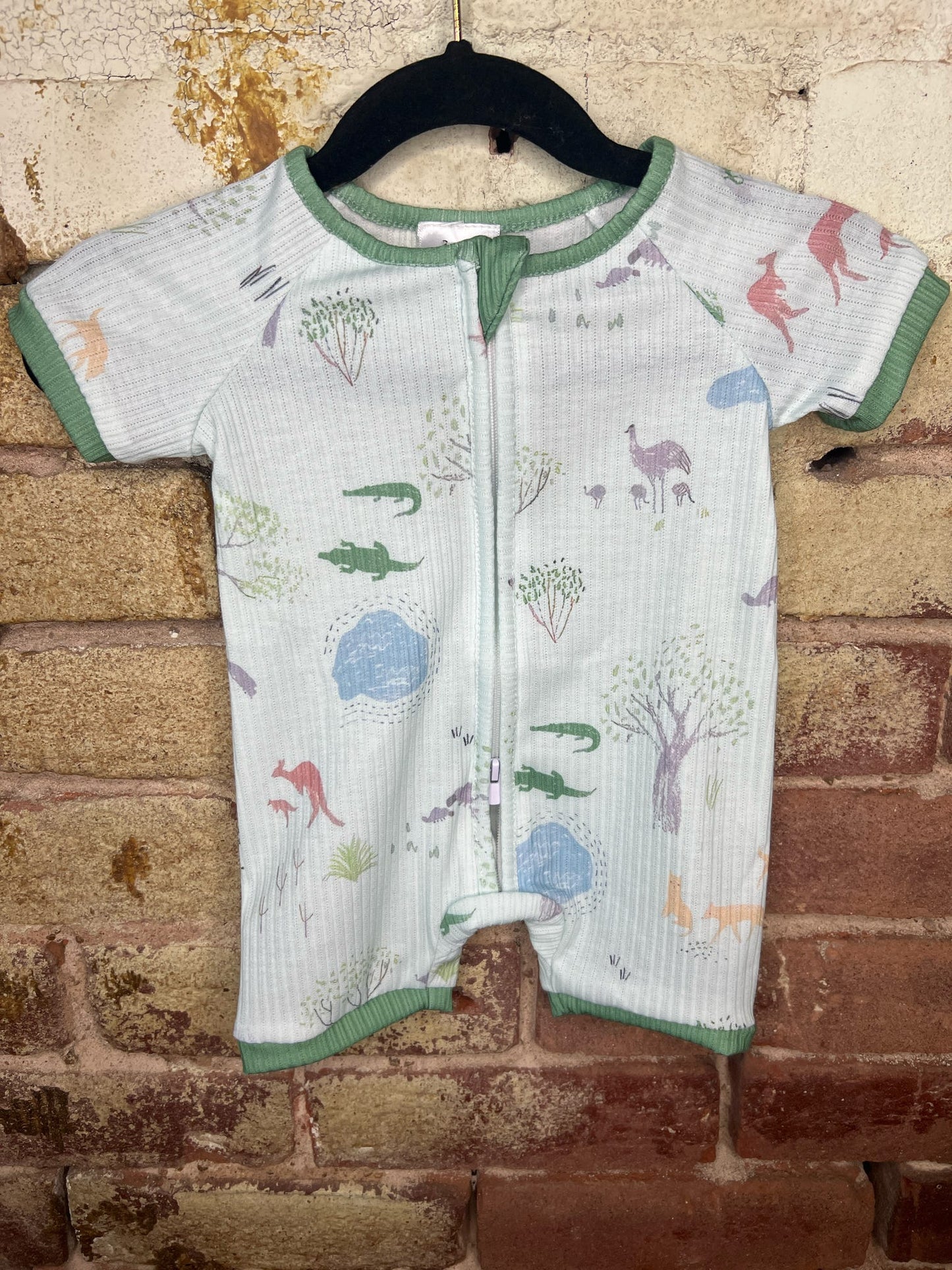 Animal Printed Baby Romper