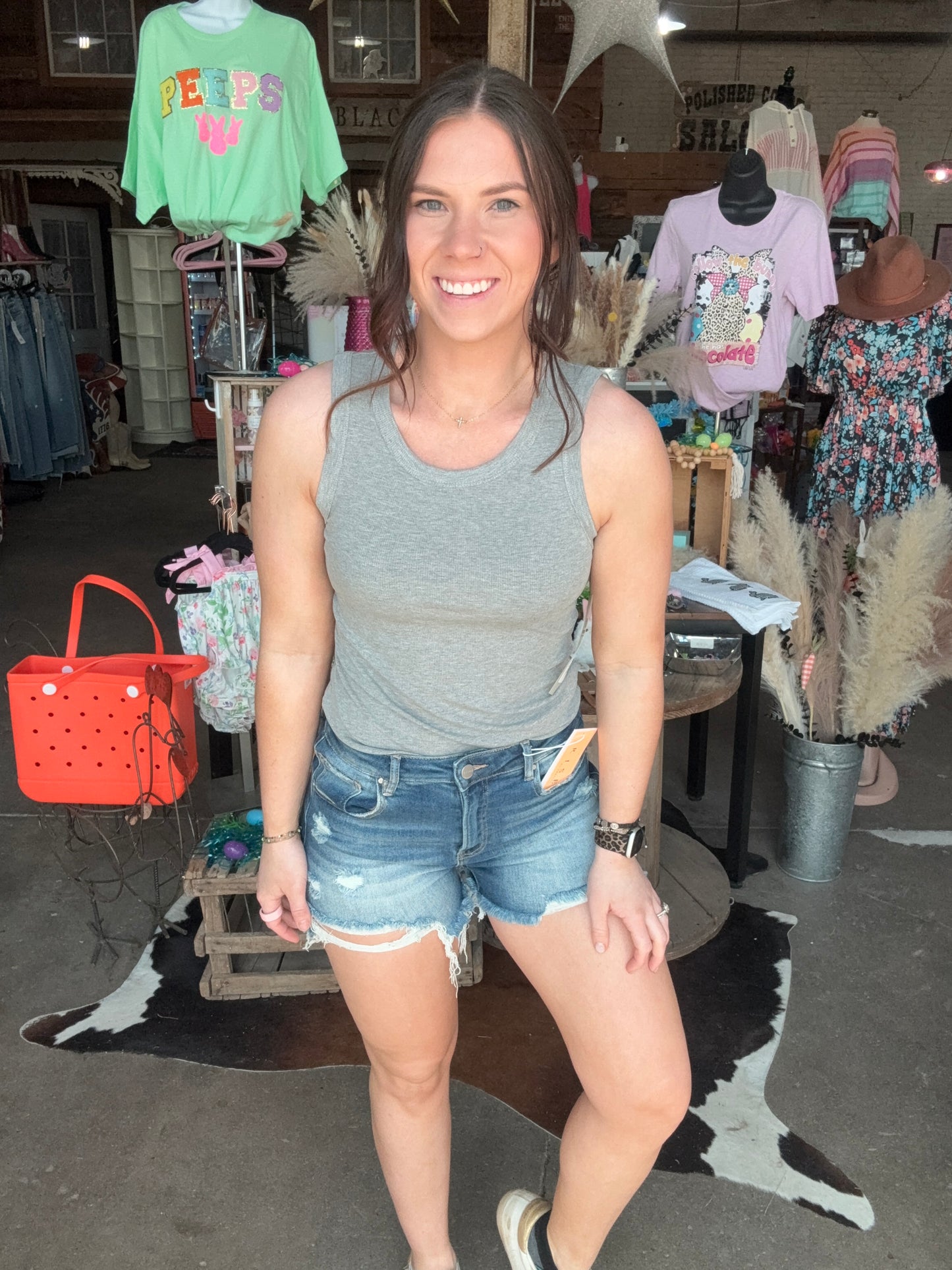 Ribbed Tank Top