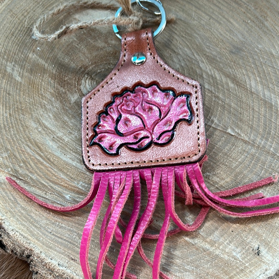 Ear Tag Key Chain