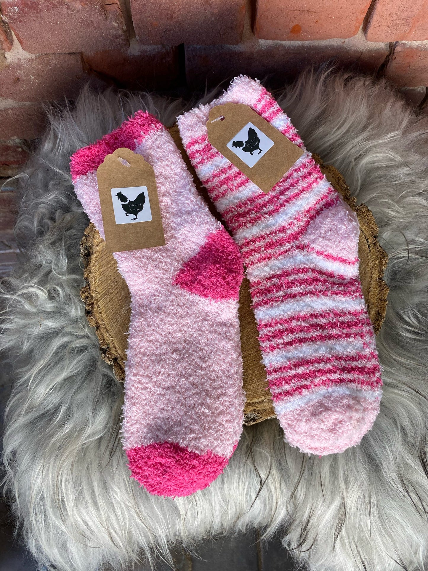 Valentine's Fleece Socks