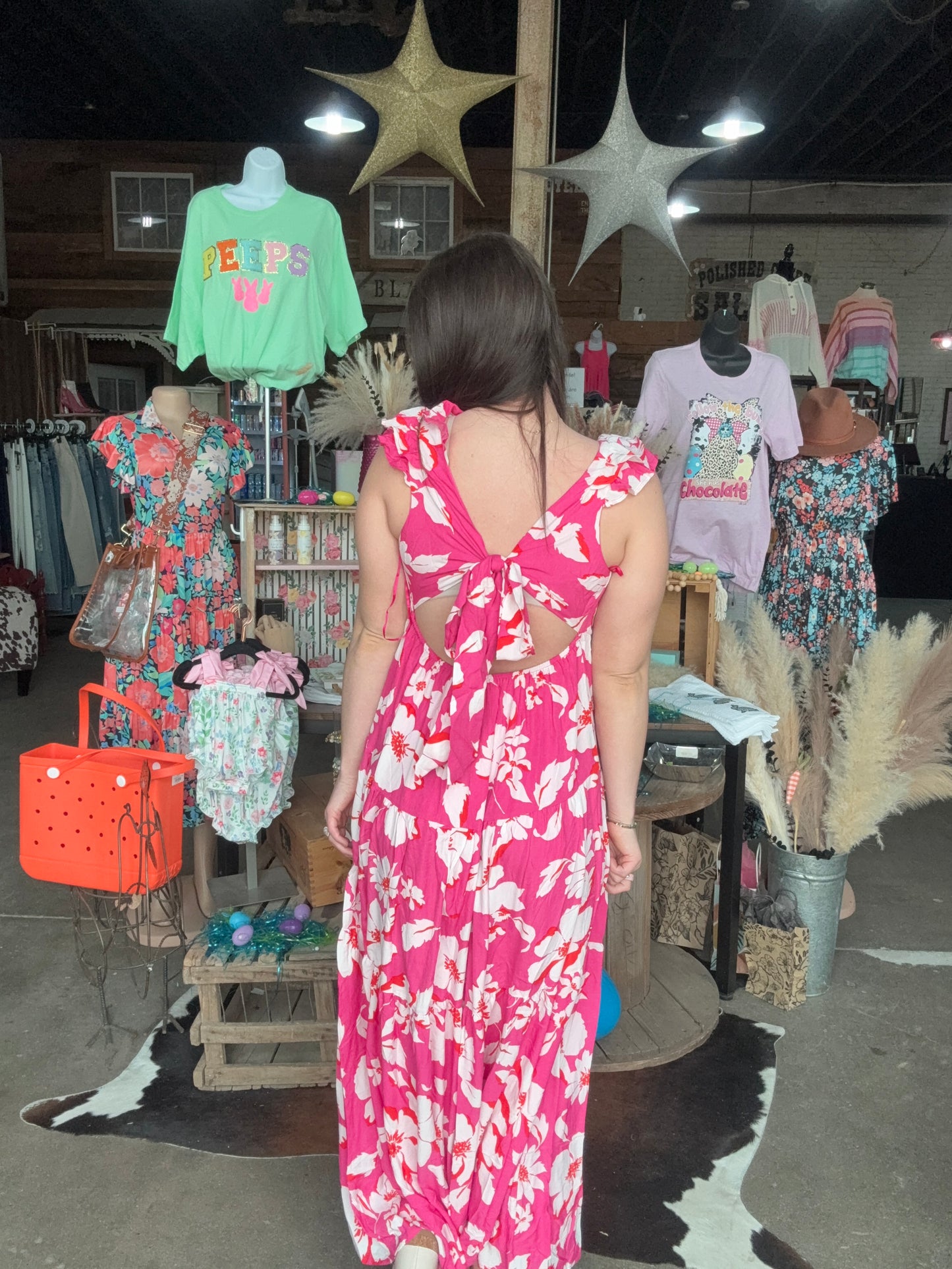 Floral Ruffled Dress