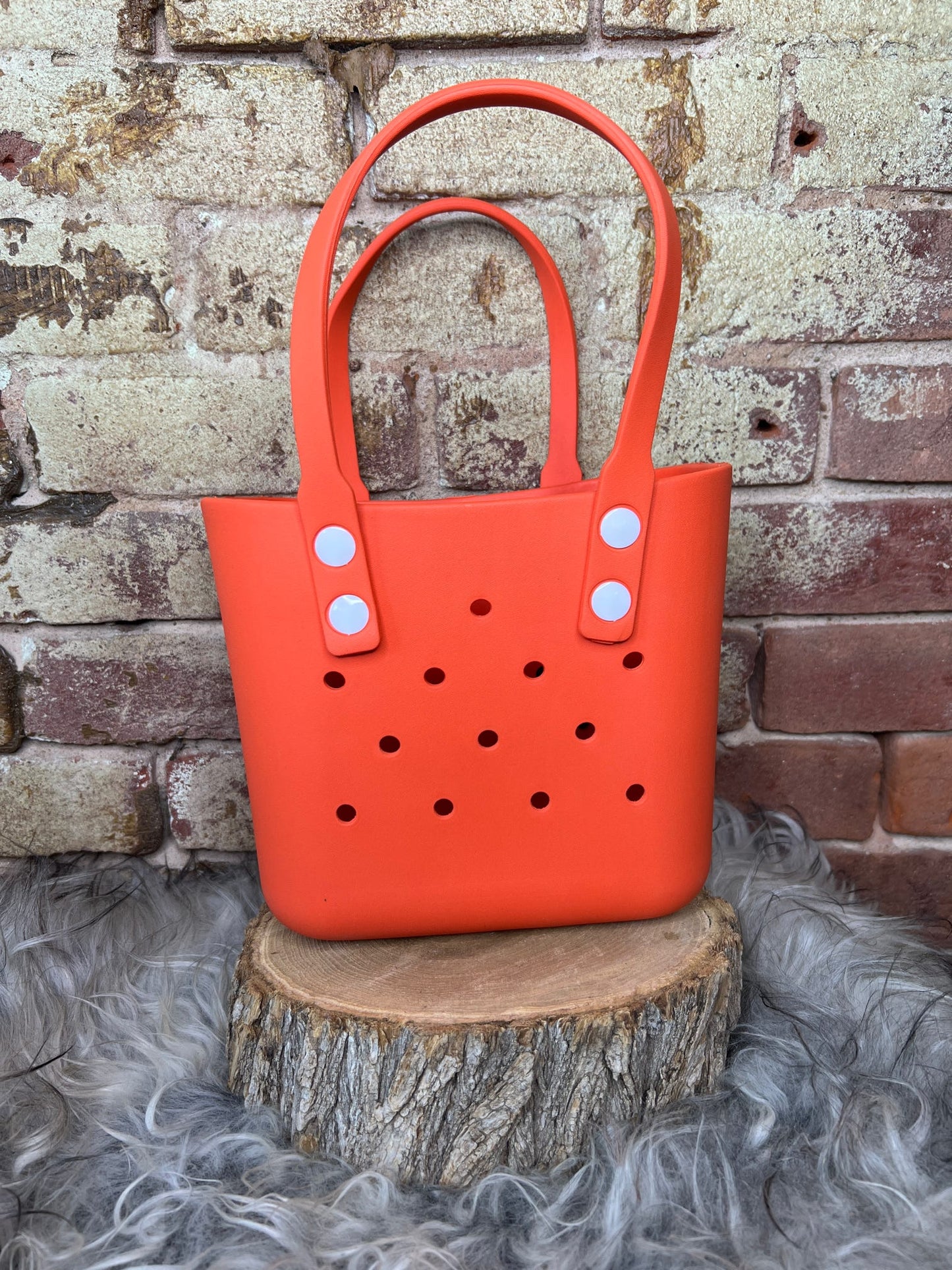 Rubber Tote/Beach Bag