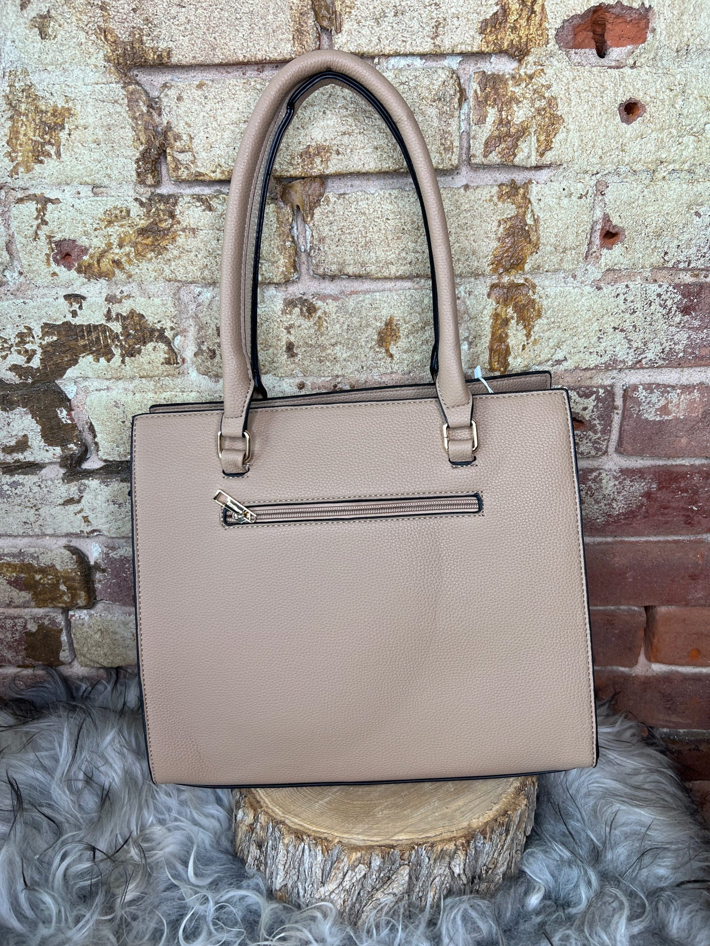 3-Piece Handbag w/ Wallet
