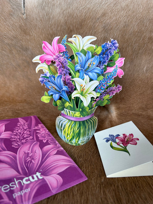 3D Paper Flower Card Mini