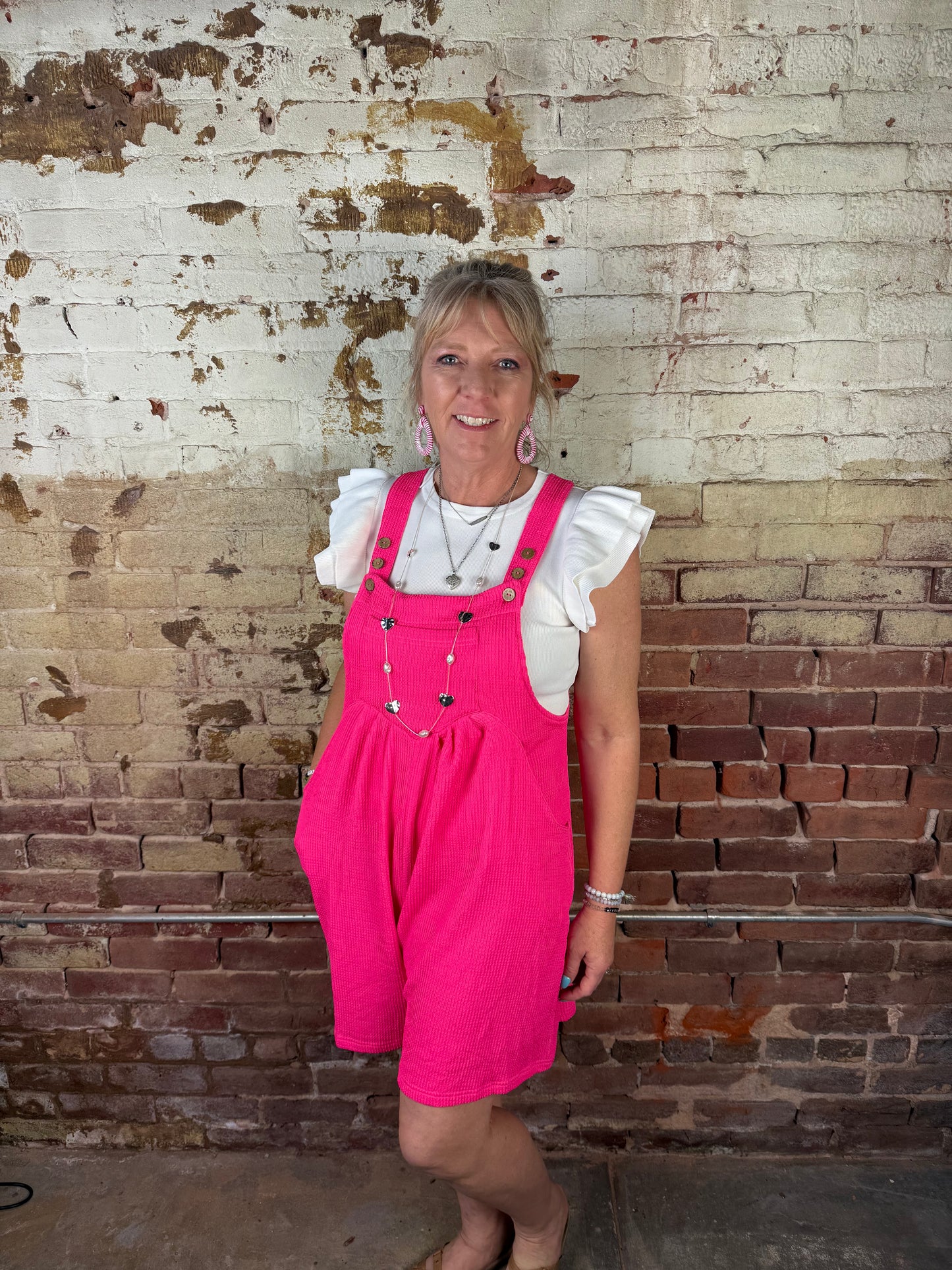 Ruffle Sleeveless Top