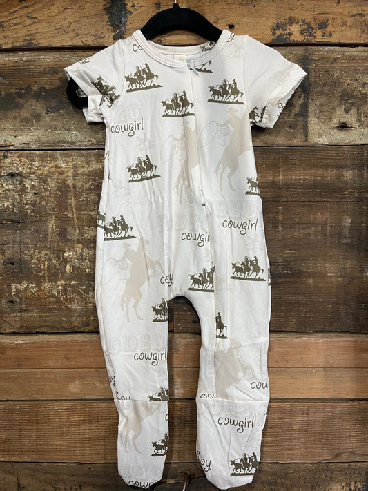 Cowgirl & Rope Onesie