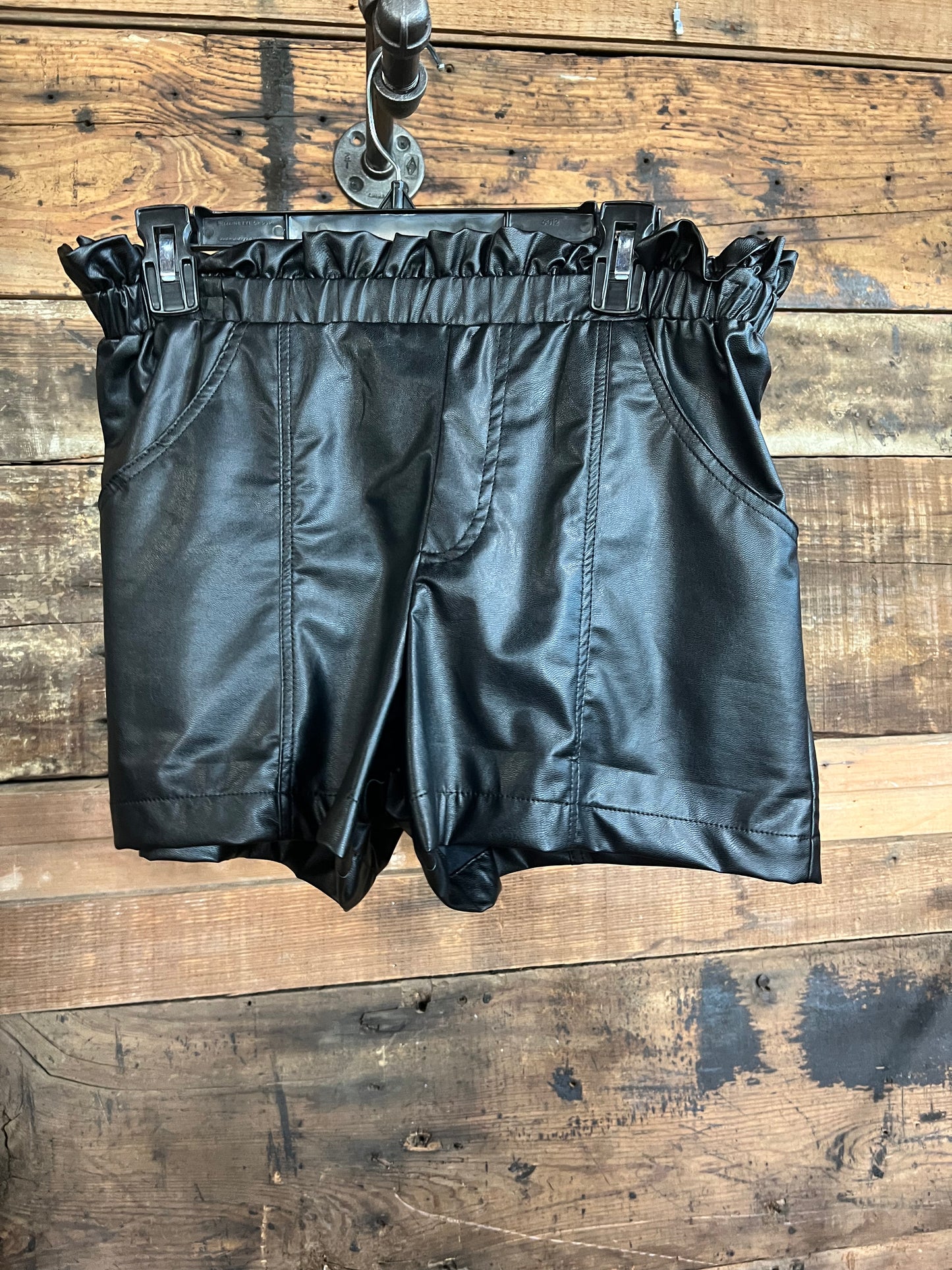 Leather Shorts