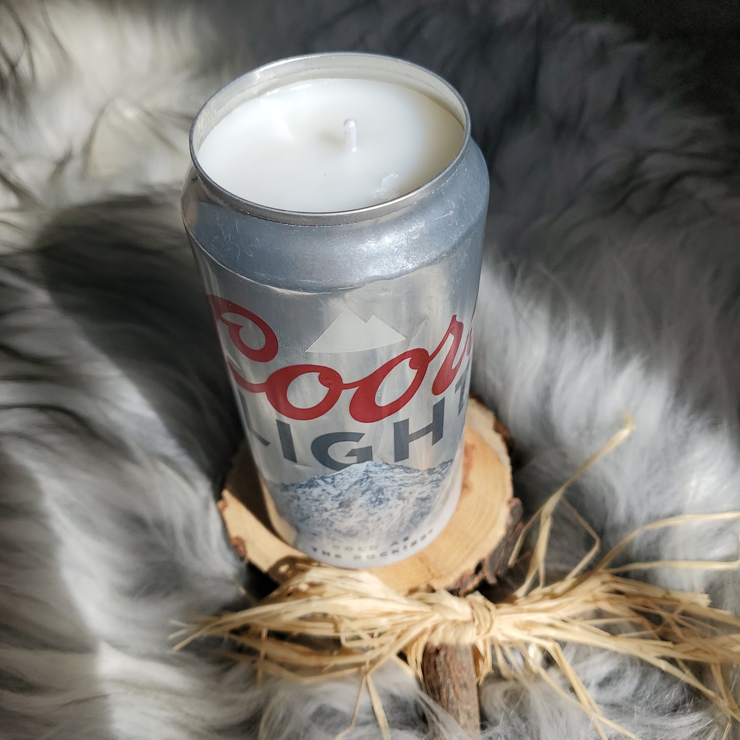 Beer Can Candles