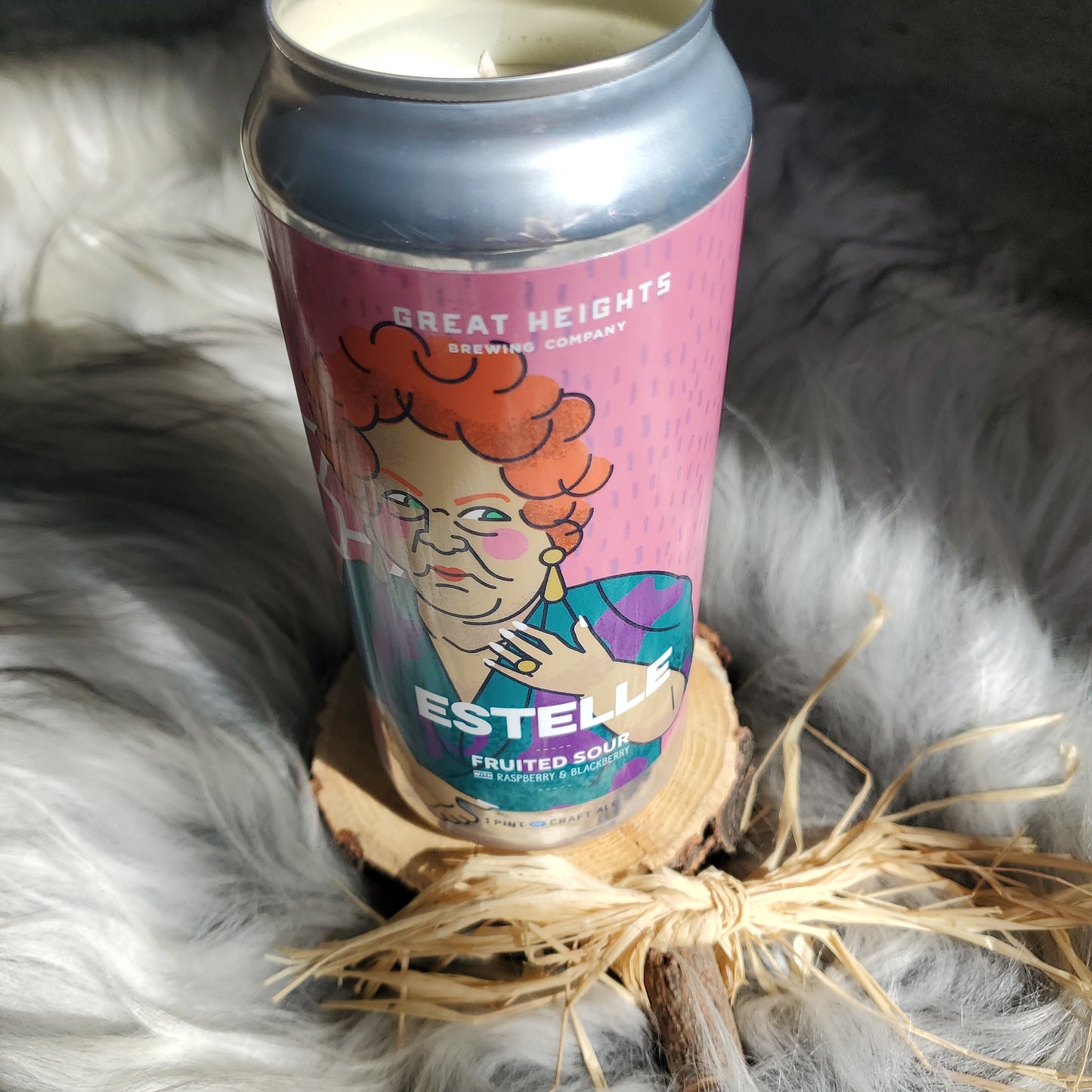 Beer Can Candles
