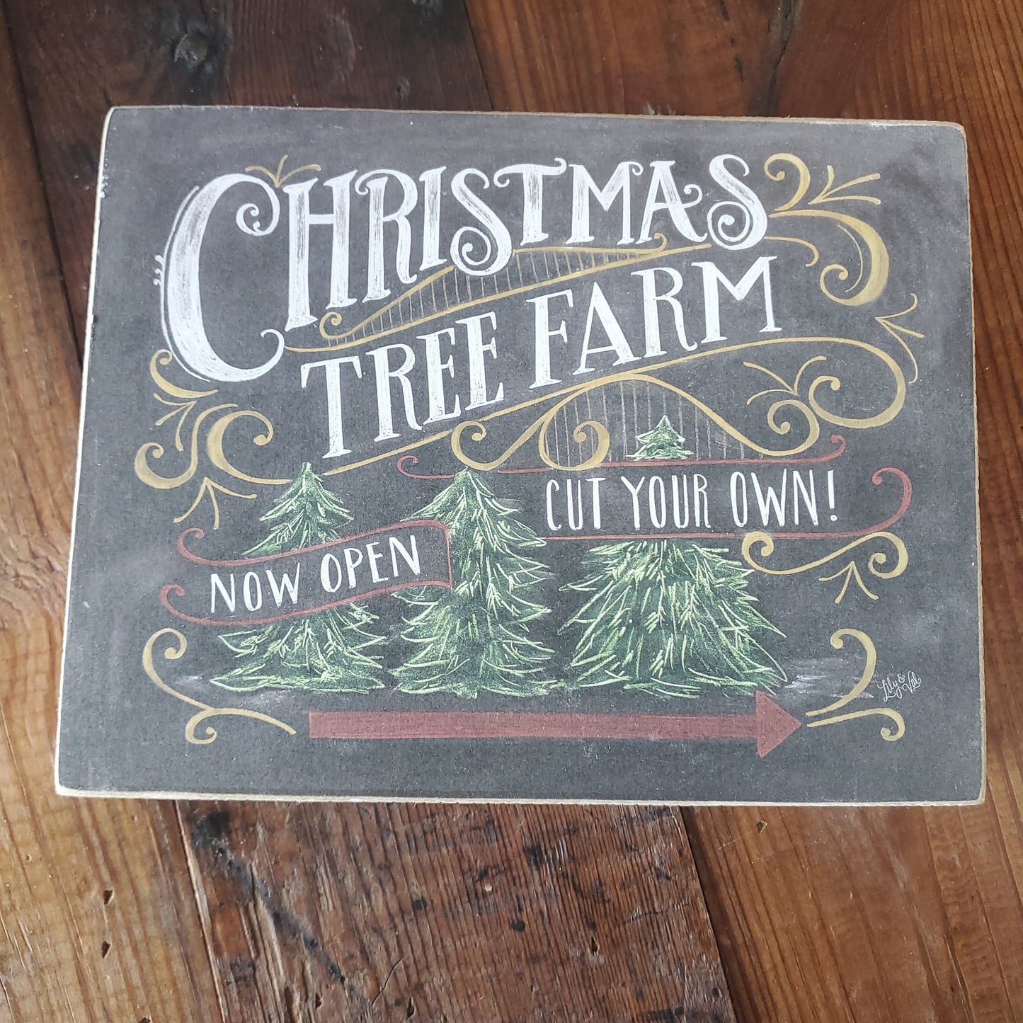 Wood Tree Farm Plaque