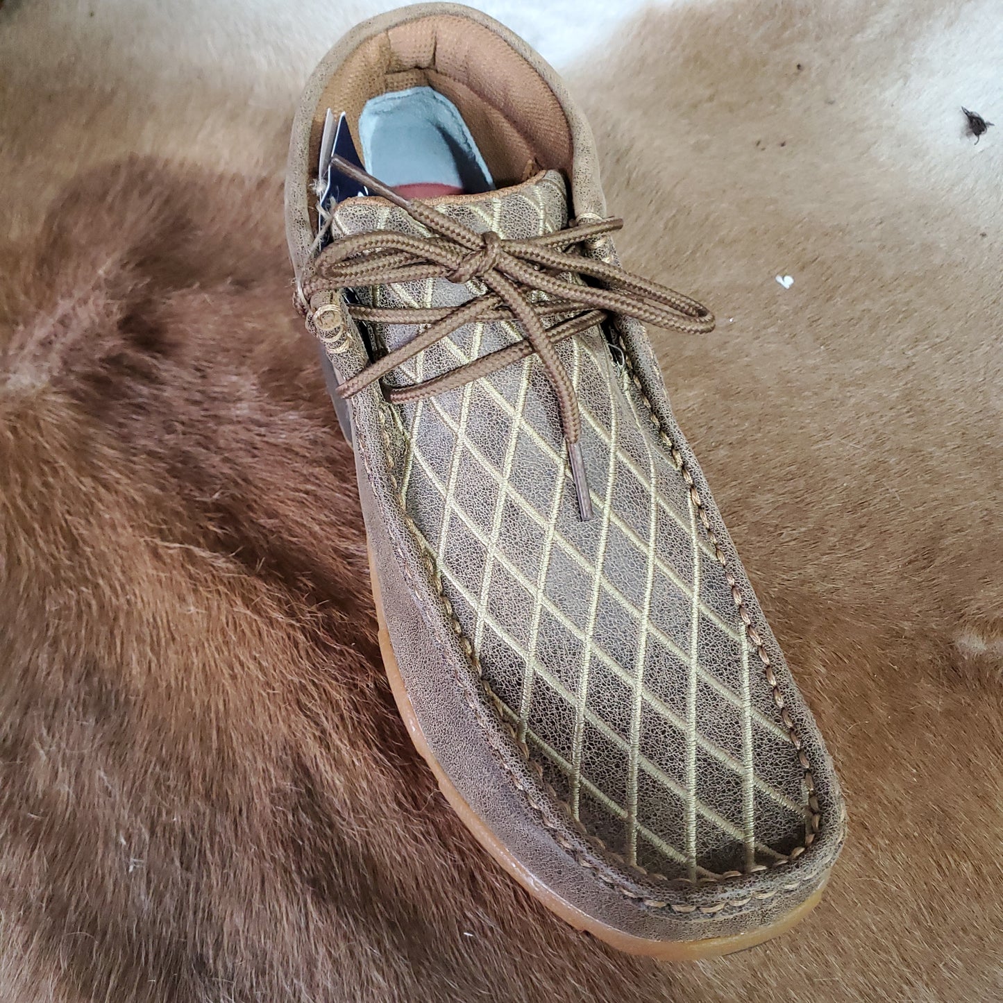 men's driving moc bomber