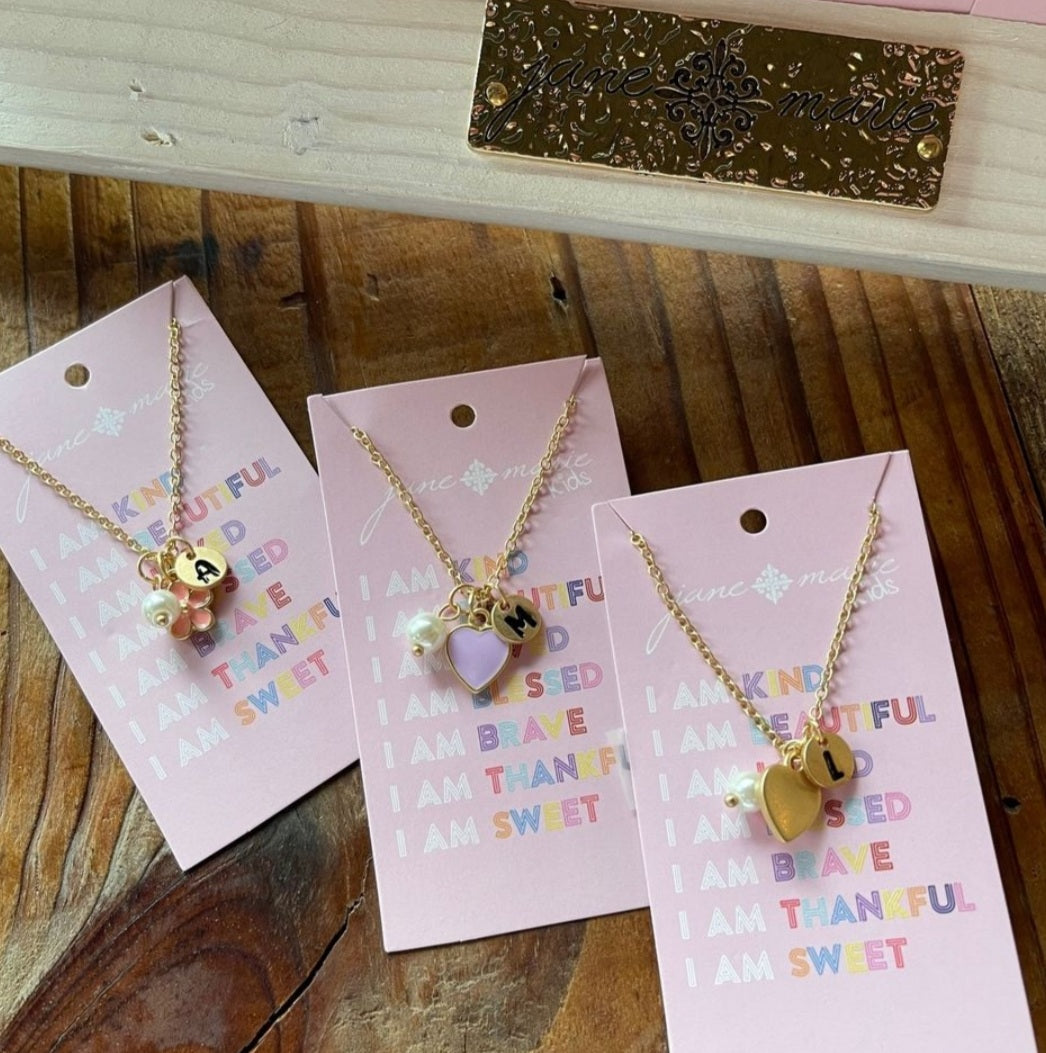 Kids Letter necklace