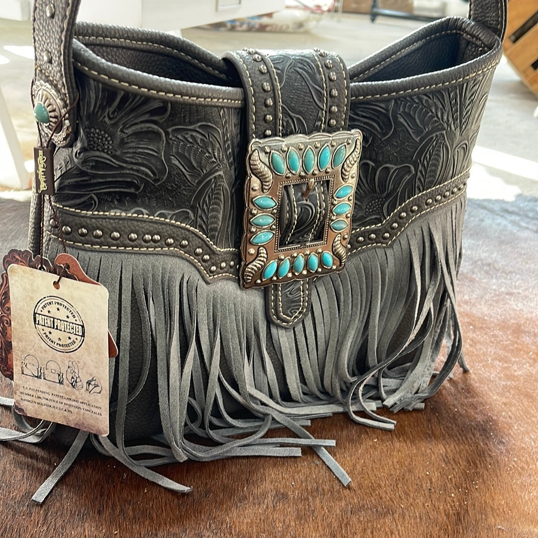 Clara Fringed Purse