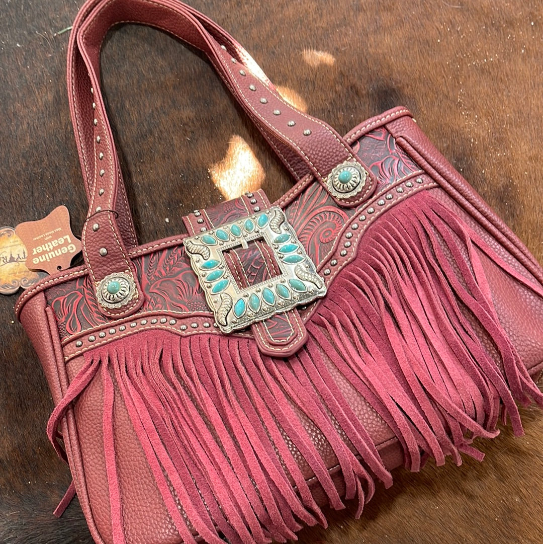 Clara Fringed Purse