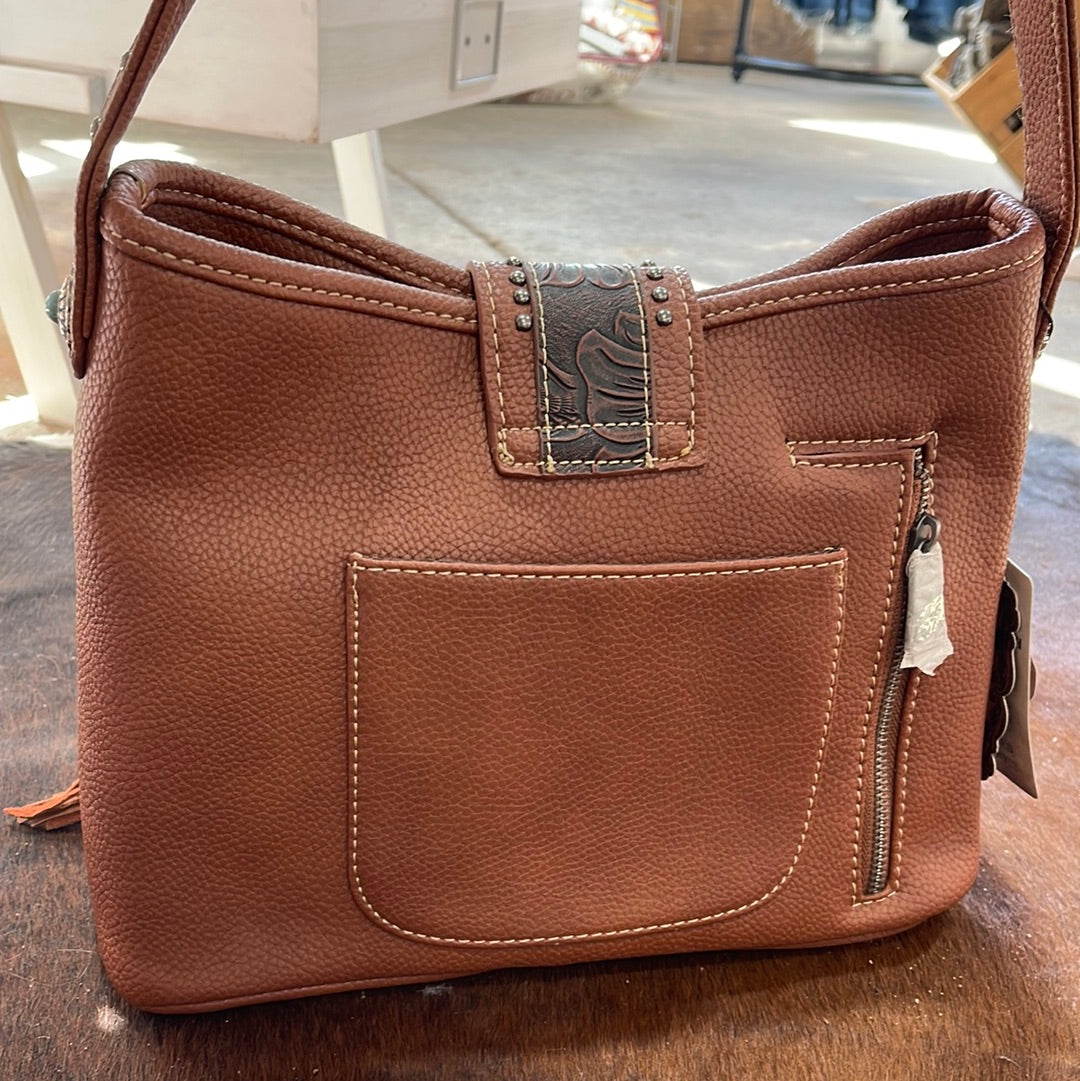 Clara Fringed Purse