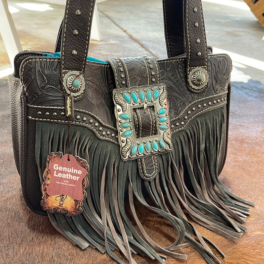 Clara Fringed Purse